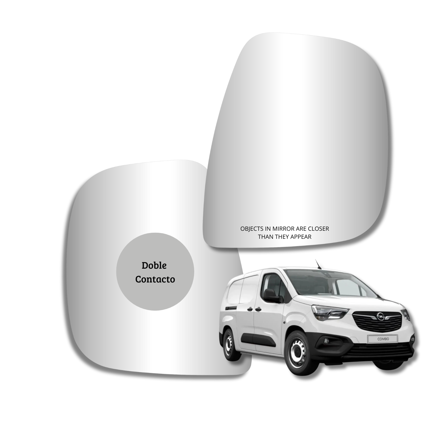 Espejo retrovisor Alternativo Panorámico Opel Combo 2020-2023 - AutoVidriosRobin