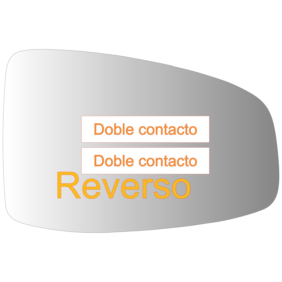 Espejo retrovisor Alternativo Panorámico Honda Fit 2016-2022 - AutoVidriosRobin