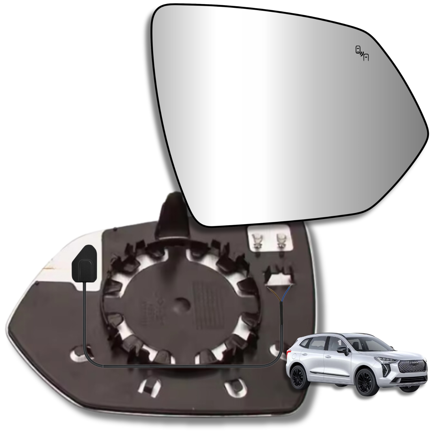 Espejo retrovisor Alternativo Panorámico c/Sensor Haval Jolion 2021-2024 - AutoVidriosRobin