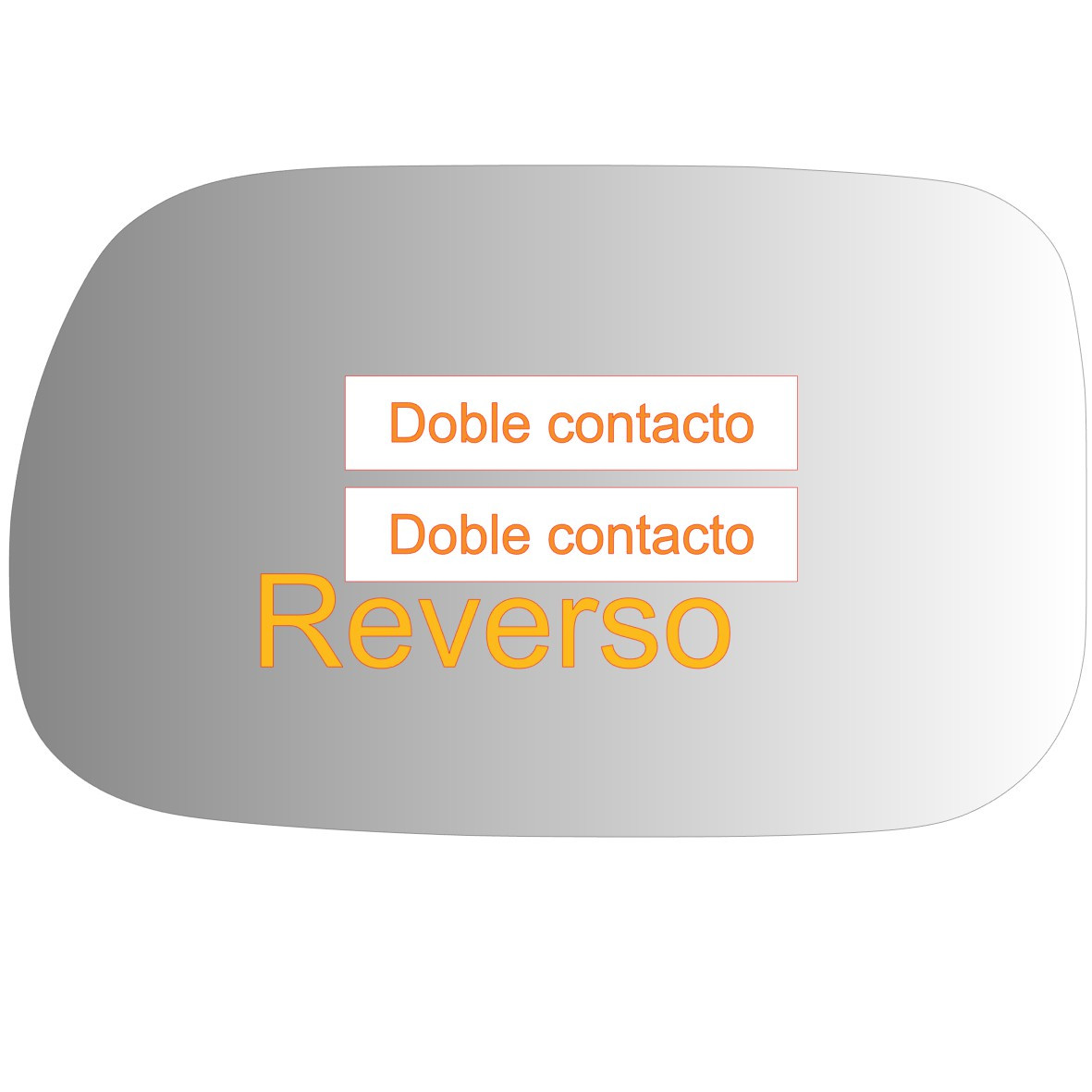 Espejo retrovisor Alternativo Panorámico Honda Accord Coupe 2003-2008 - AutoVidriosRobin