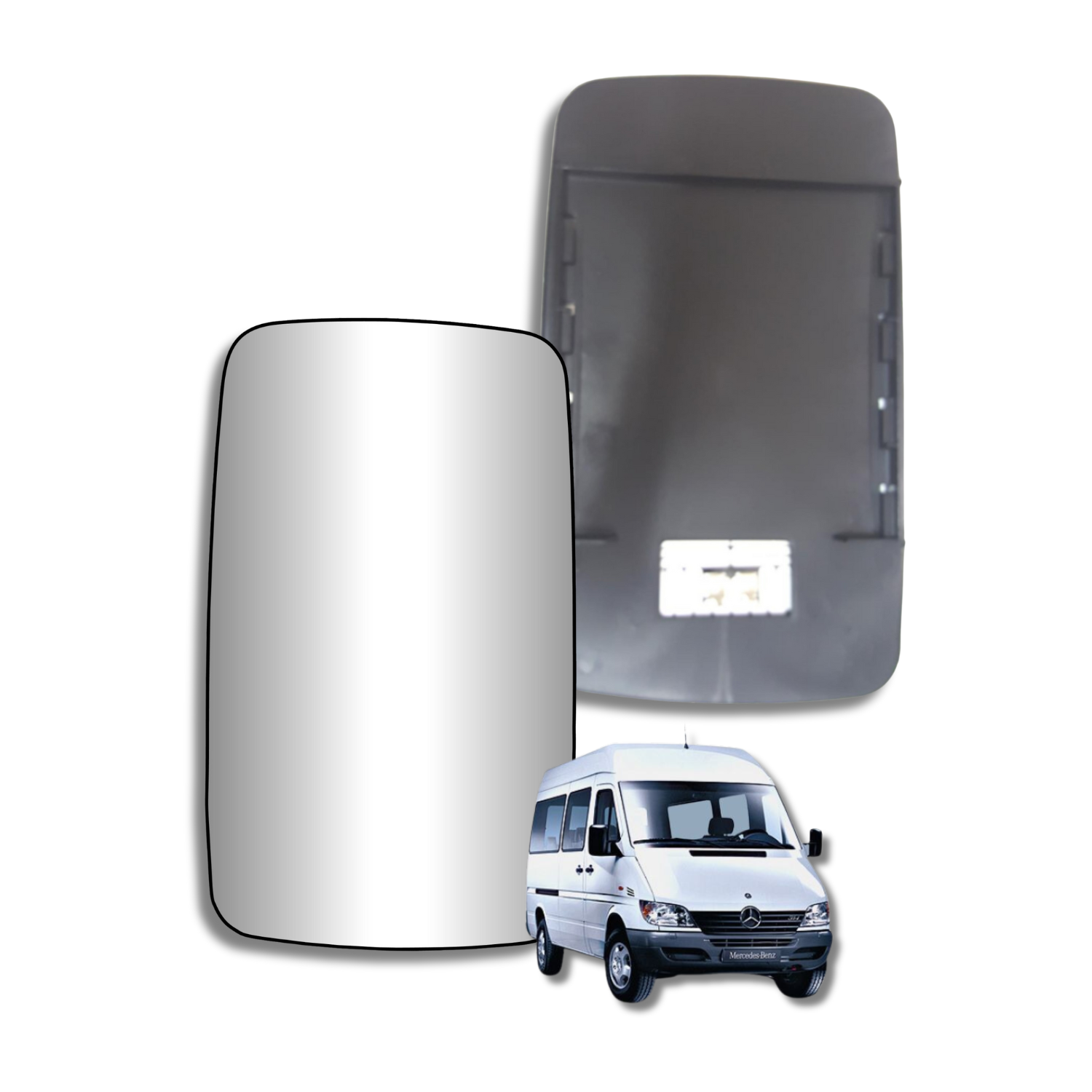 Espejo retrovisor Original Mercedes Benz Sprinter 2000-2008 - AutoVidriosRobin