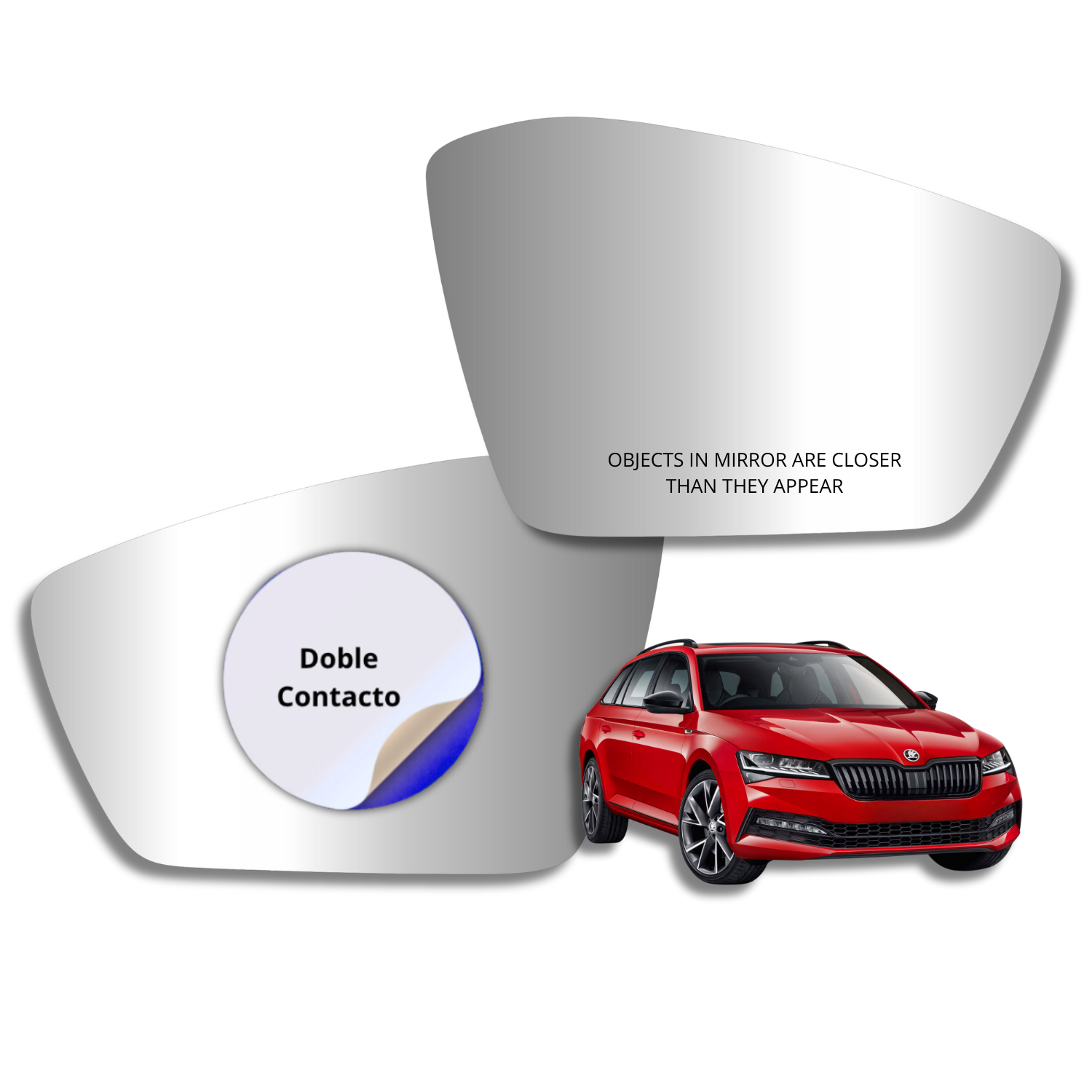 Espejo retrovisor Alternativo Panorámico c/Sensor Skoda Superb 2015-2026 - AutoVidriosRobin