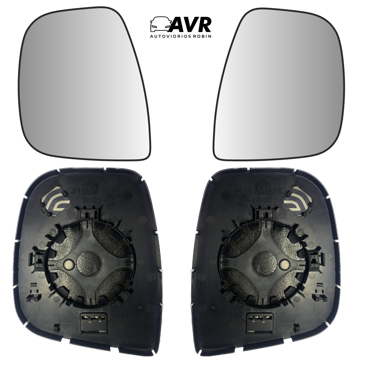 Espejo retrovisor Alternativo Panorámico c/Sensor Citroen Berlingo 2008-2014 - AutoVidriosRobin