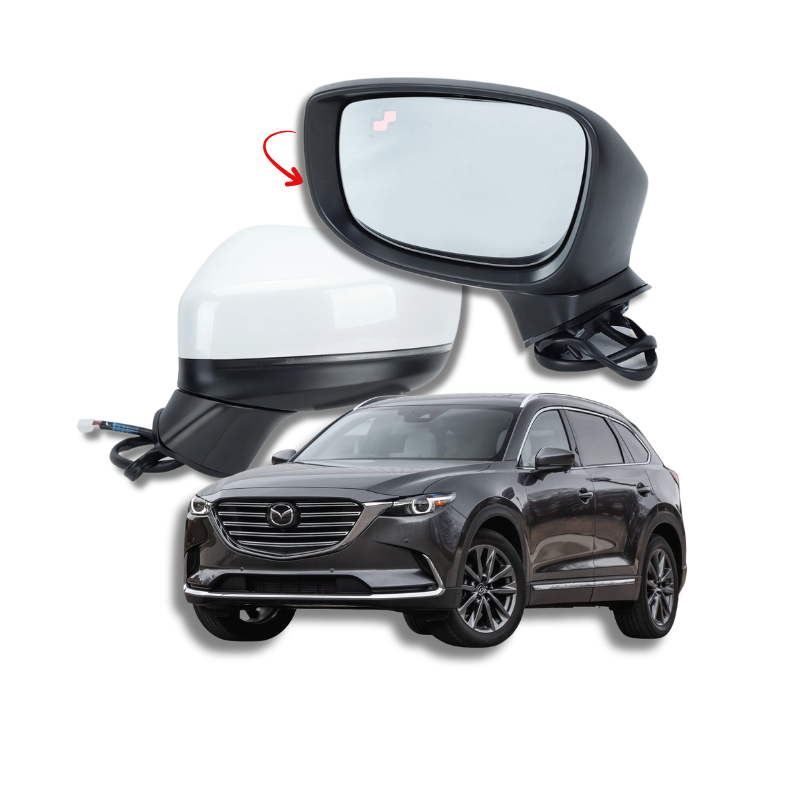 Espejo retrovisor Alternativo Panorámico Mazda CX9 2019-2025 - AutoVidriosRobin