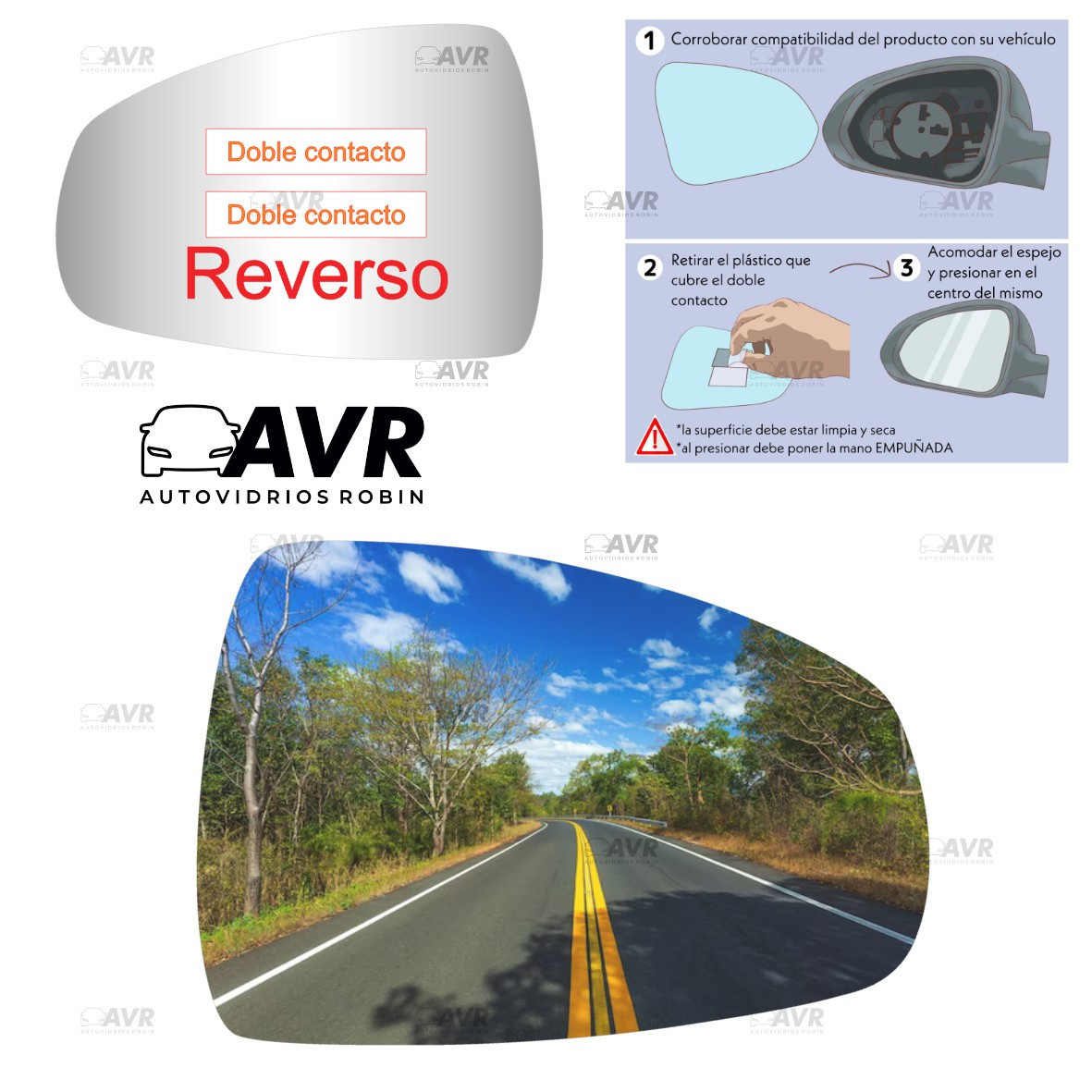 Espejo retrovisor Original Audi A1 2010-2017 - AutoVidriosRobin