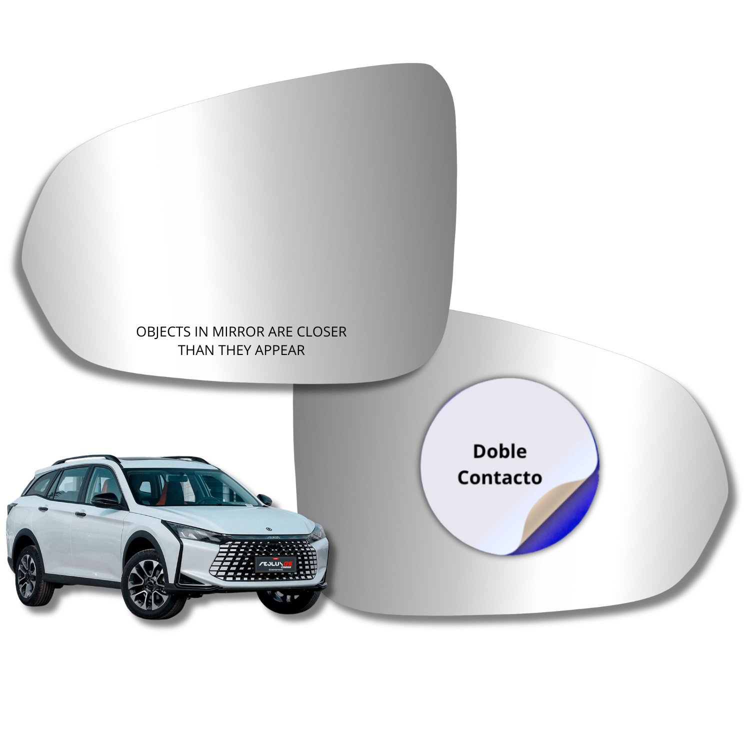 Espejo retrovisor Alternativo Panorámico DFSK Aeolus Gs Cross 2024-2027 - AutoVidriosRobin