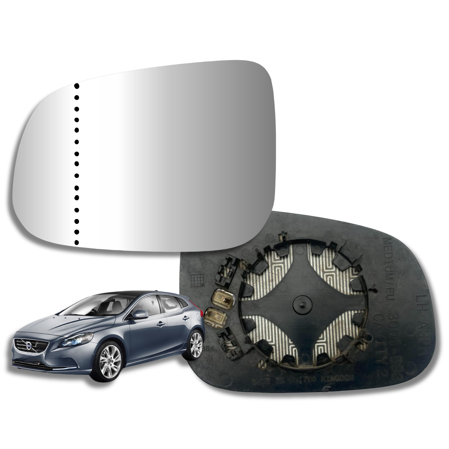 Espejo retrovisor Original Volvo S40 2012-2022 - AutoVidriosRobin