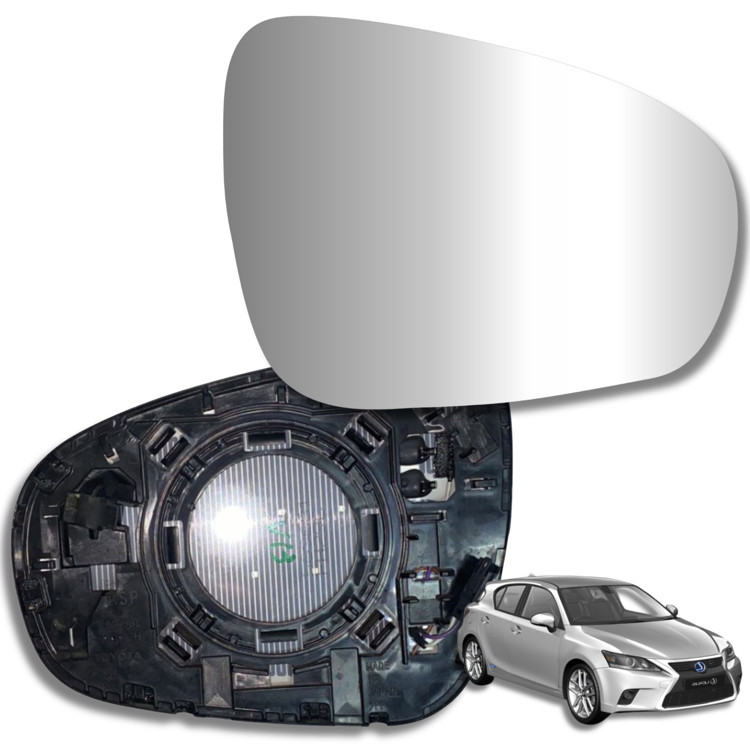 Espejo retrovisor Original Lexus RC 2014-2023 - AutoVidriosRobin