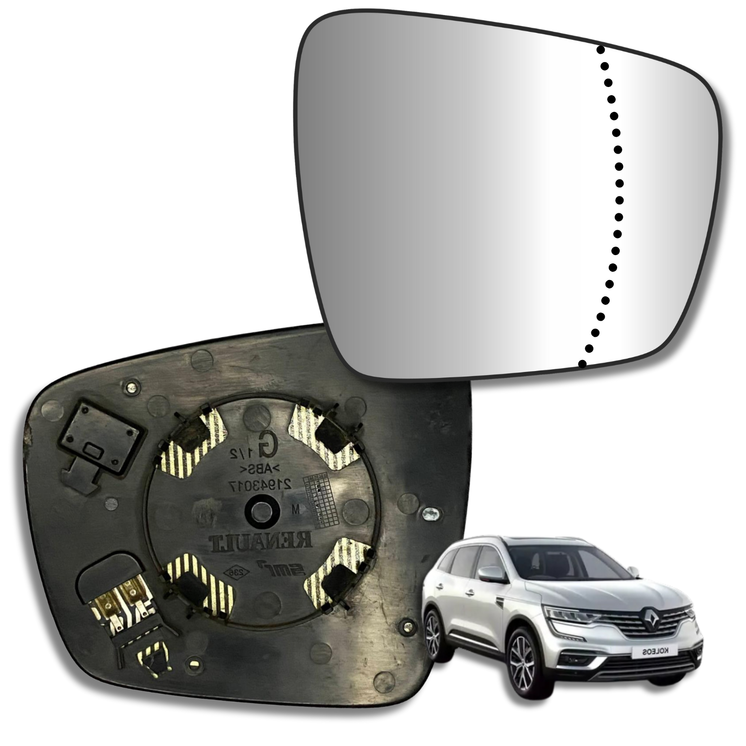 Espejo retrovisor Alternativo Panorámico Renault koleos 2018-2023 - AutoVidriosRobin