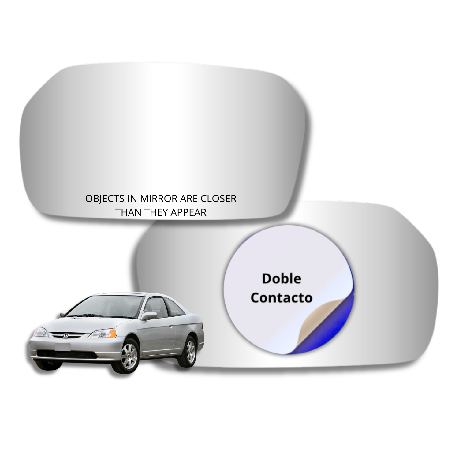 Espejo retrovisor Original Honda civic 1995-2000 - AutoVidriosRobin