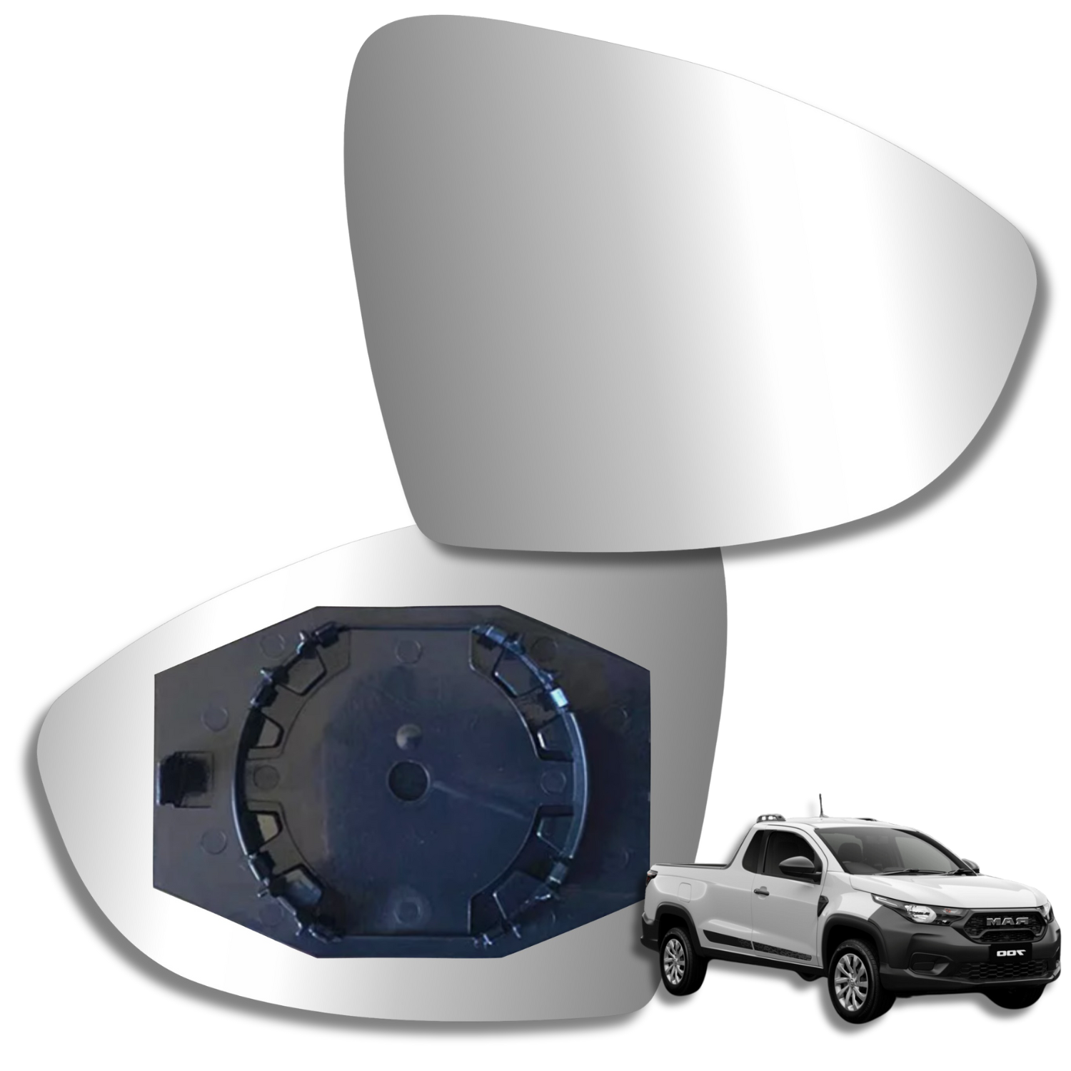 Espejo retrovisor Original Fiat Strada Trekking 2017-2020 - AutoVidriosRobin