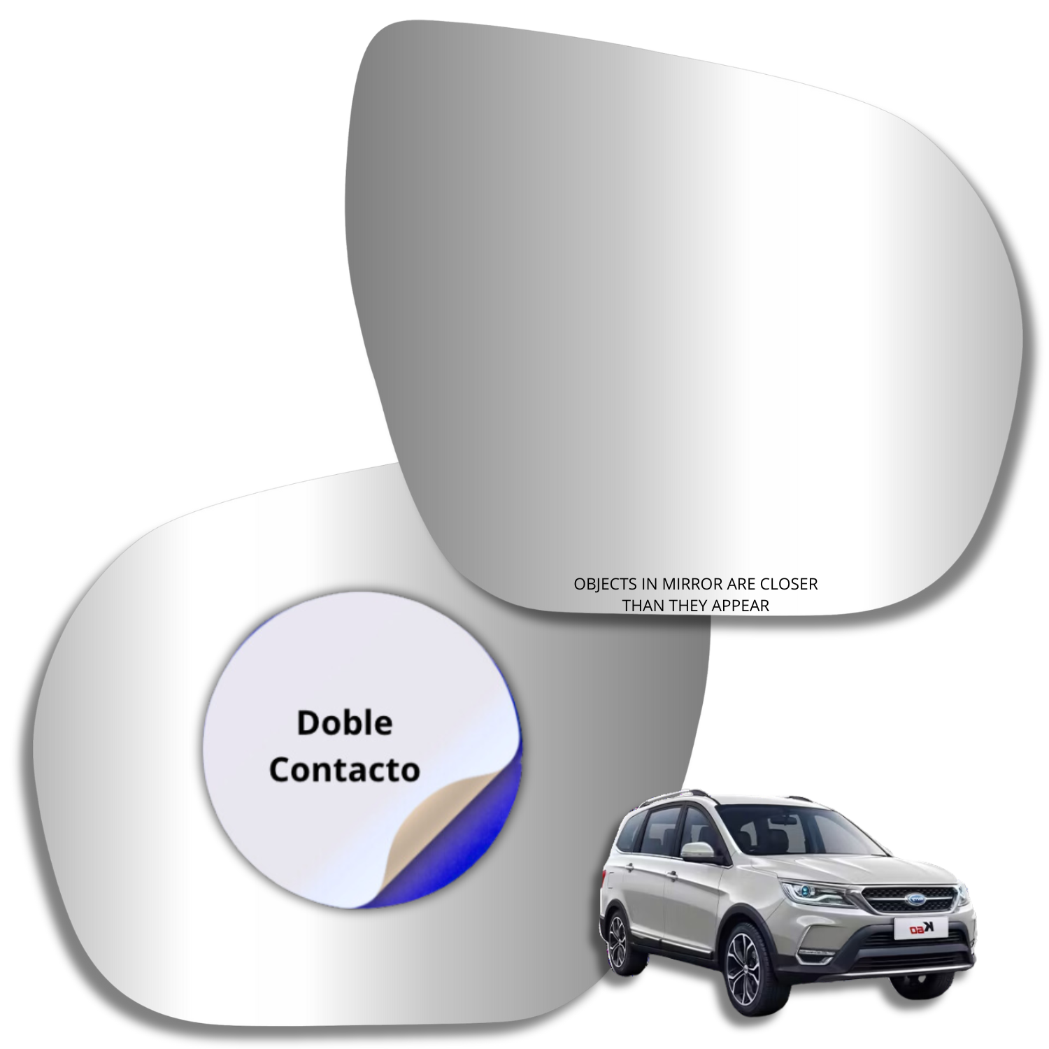 Espejo retrovisor Original Chery K60 2017-2022 - AutoVidriosRobin