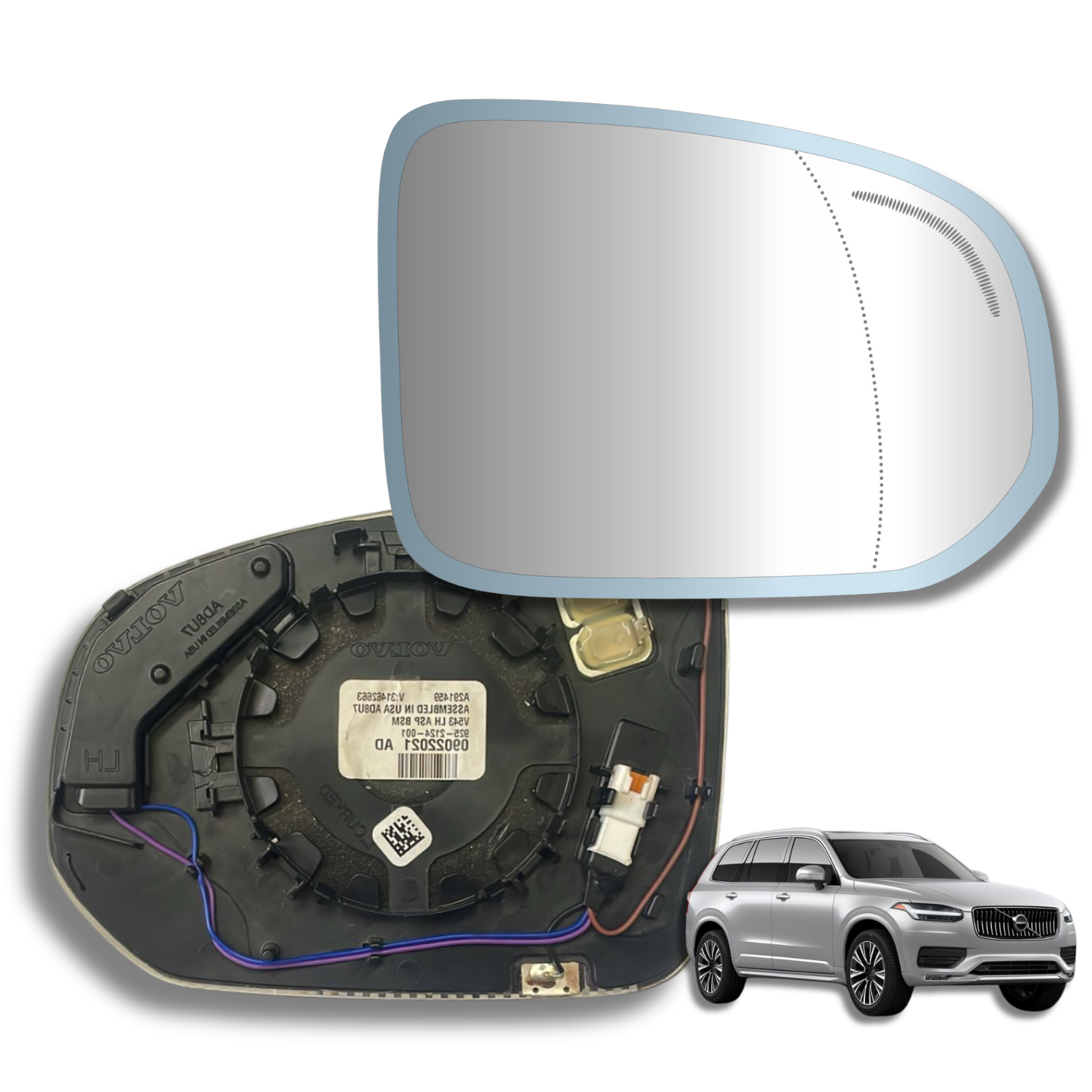 Espejo retrovisor Alternativo Panorámico c/Sensor Volvo XC70 2017-2021