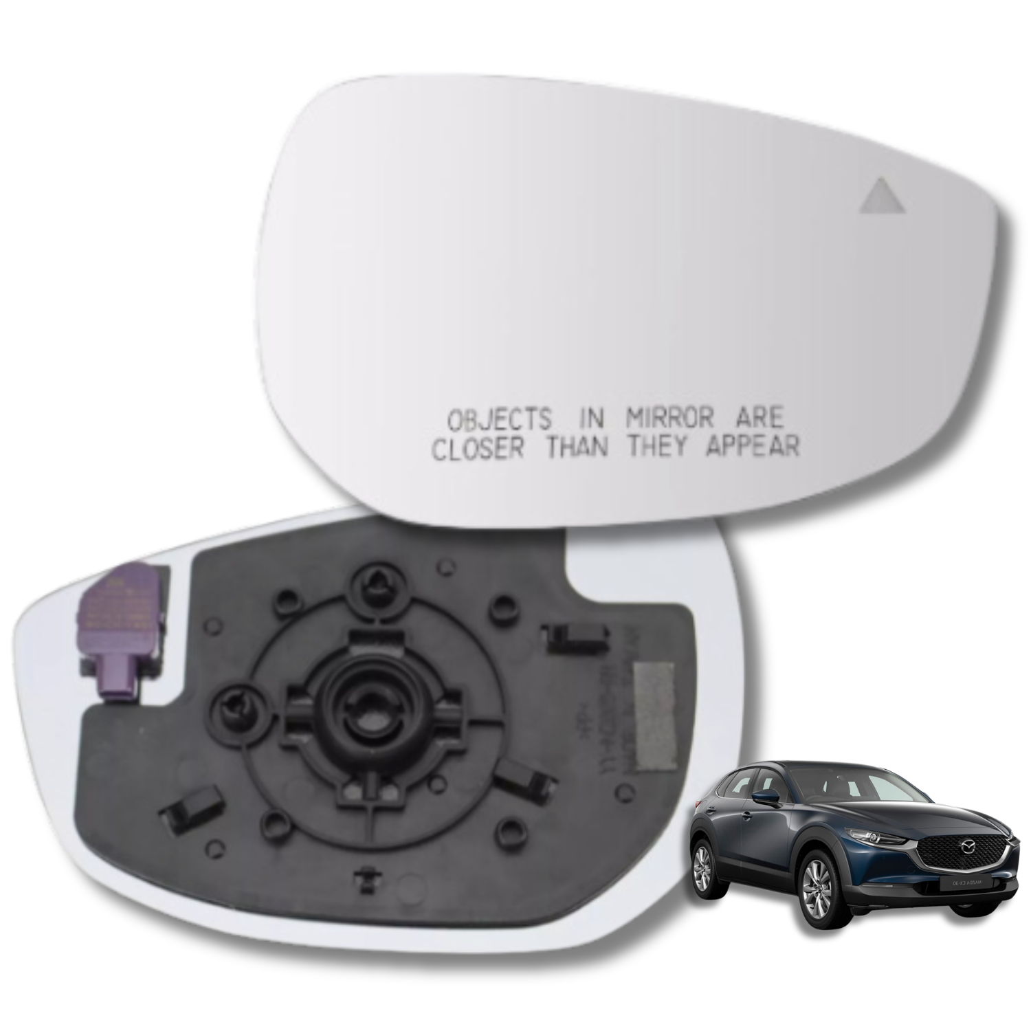 Espejo retrovisor Alternativo Panorámico c/Sensor Mazda CX30 2018-2022 - AutoVidriosRobin