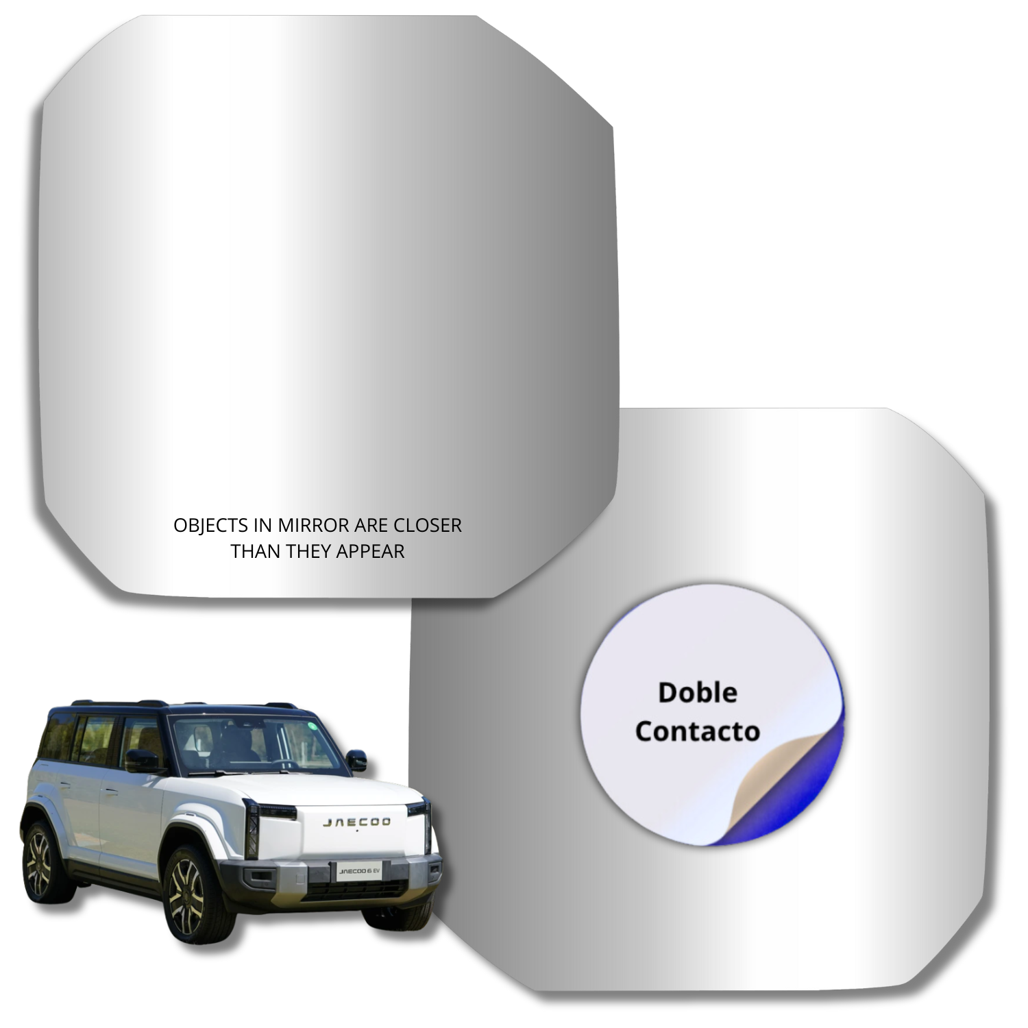 Espejo retrovisor Alternativo Panorámico Jaecoo 6 2025-2027 - AutoVidriosRobin
