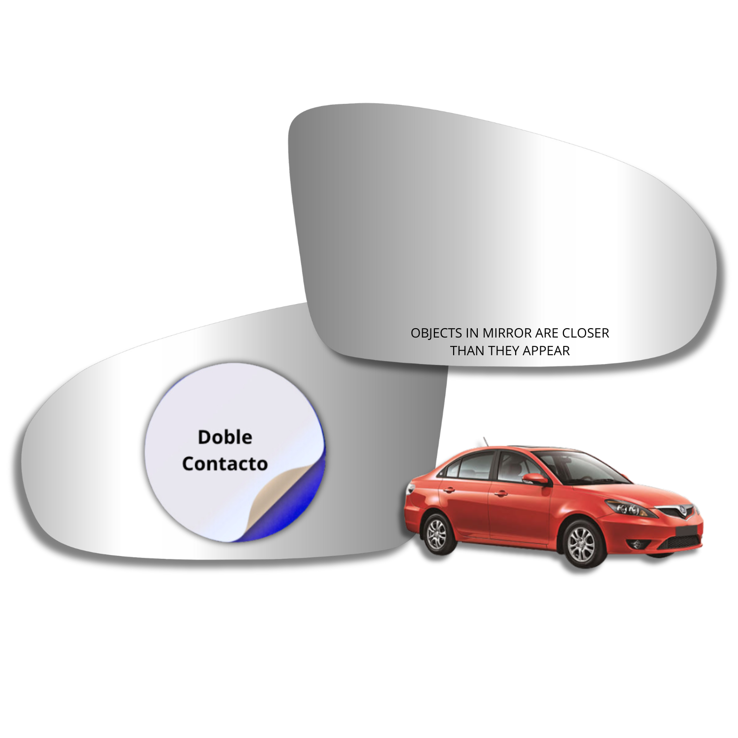 Espejo retrovisor Alternativo Panorámico Changan CV2 2012-2017 - AutoVidriosRobin