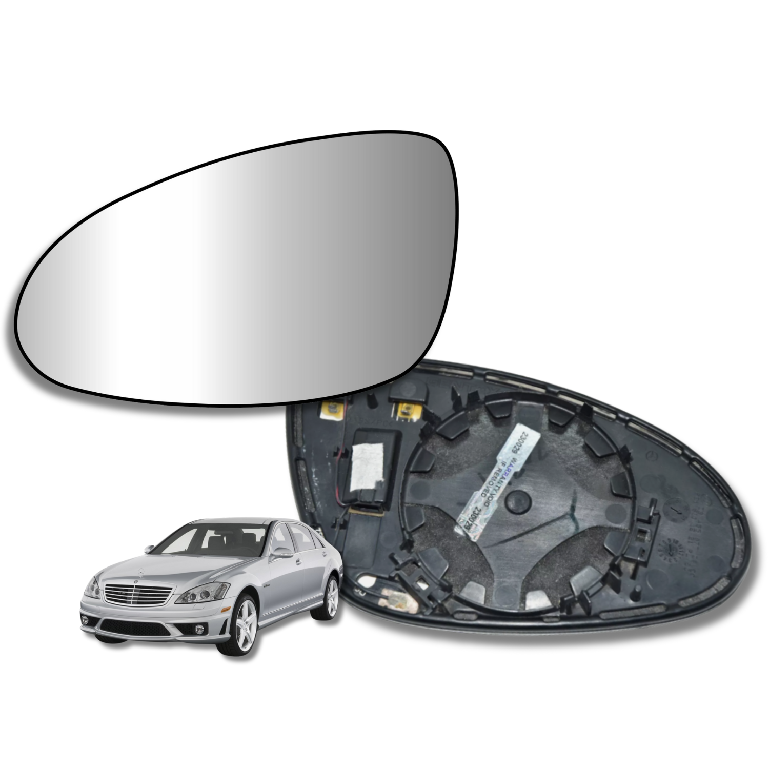 Espejo retrovisor Original Mercedes Benz s500 2005-2009 - AutoVidriosRobin
