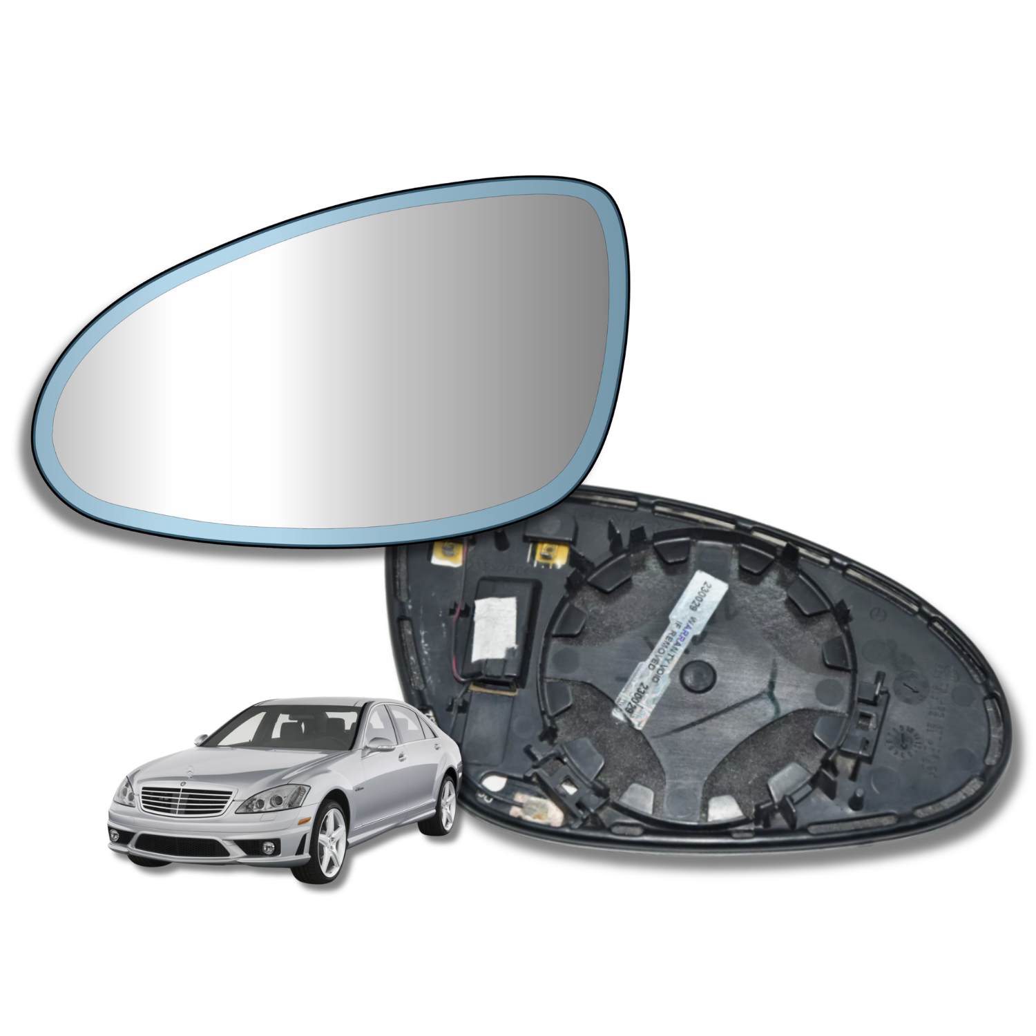 Espejo retrovisor Original Mercedes Benz s500 2005-2009 - AutoVidriosRobin
