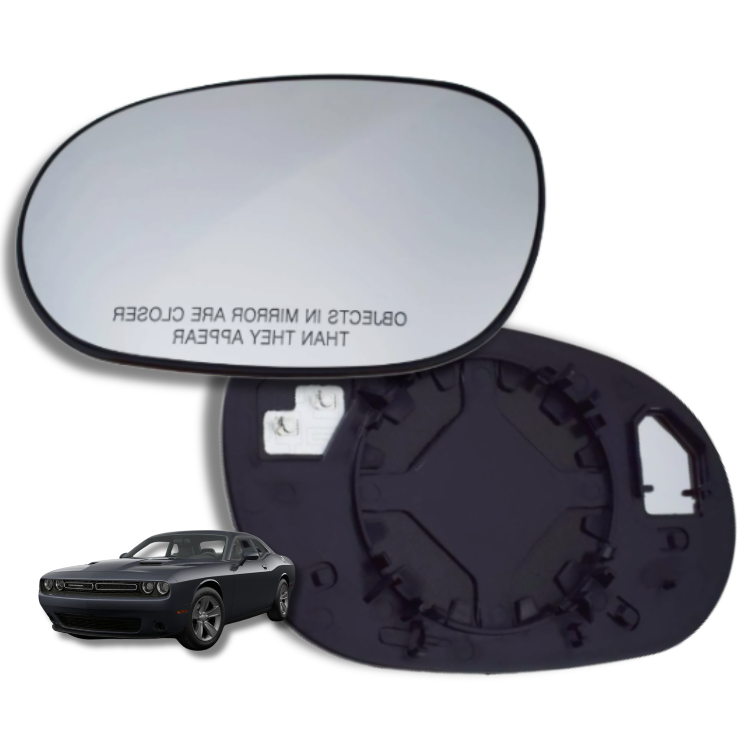 Espejo retrovisor Alternativo Panorámico c/Sensor Dodge Challenger 2015-2022 - AutoVidriosRobin