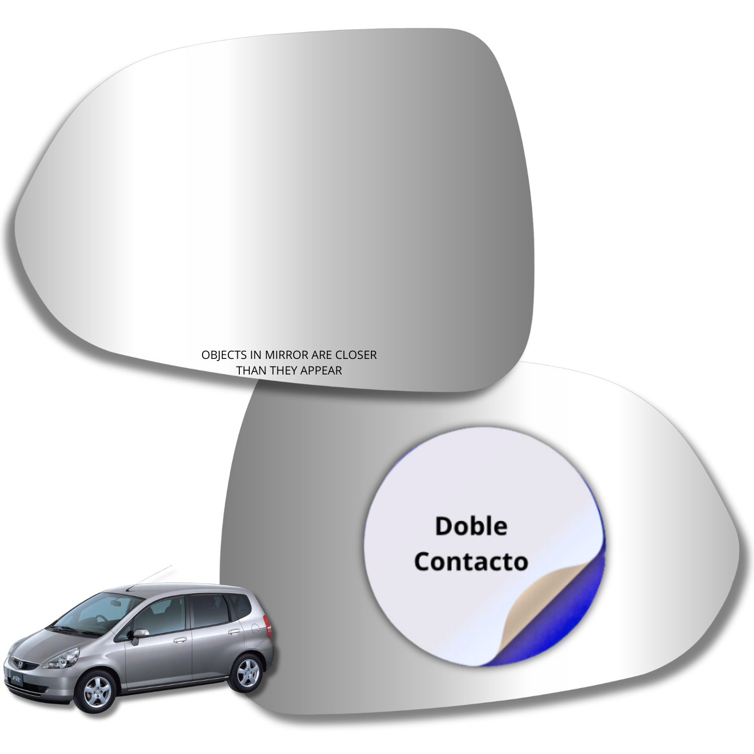 Espejo retrovisor Original Honda Fit 2000-2008 - AutoVidriosRobin