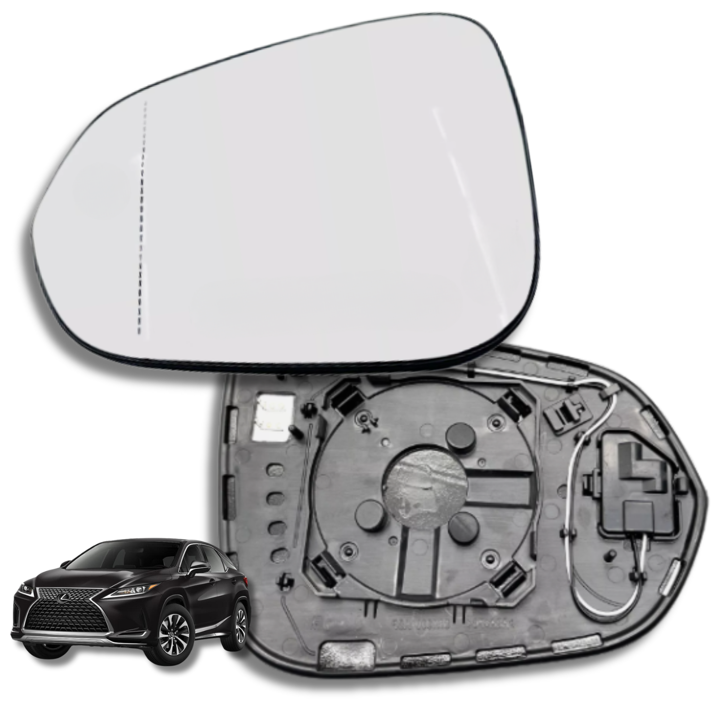 Espejo retrovisor Alternativo Panorámico c/Sensor Lexus RX350 2017-2023 - AutoVidriosRobin