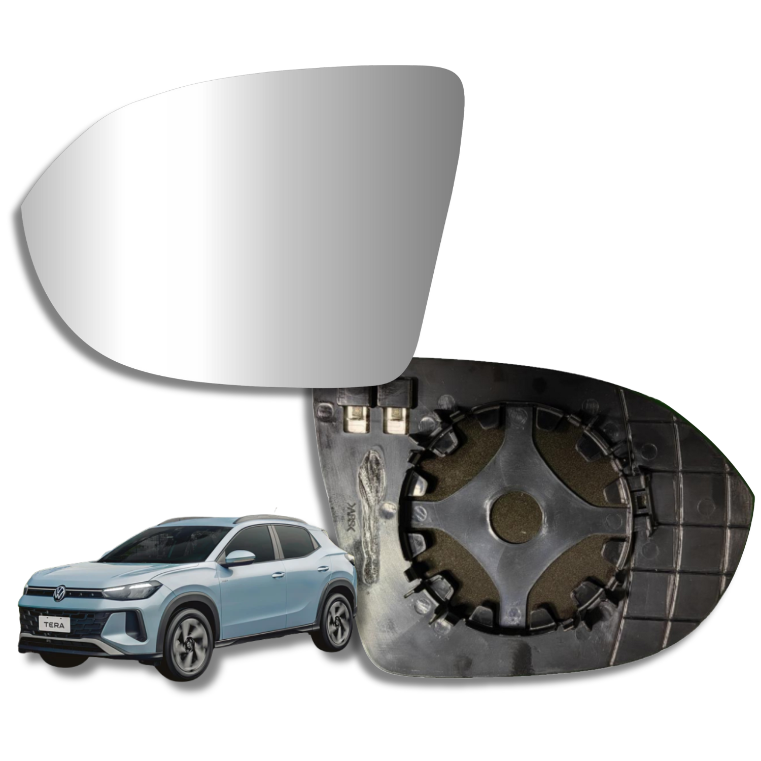 Espejo retrovisor Alternativo Panorámico c/Sensor Volkswagen Tera 2026-2027 - AutoVidriosRobin