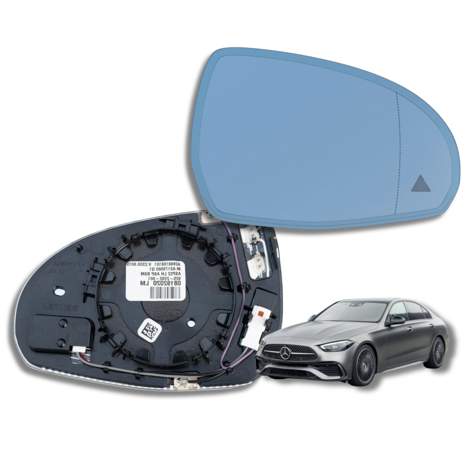 Espejo retrovisor Original Mercedes Benz c200 2023-2025 - AutoVidriosRobin