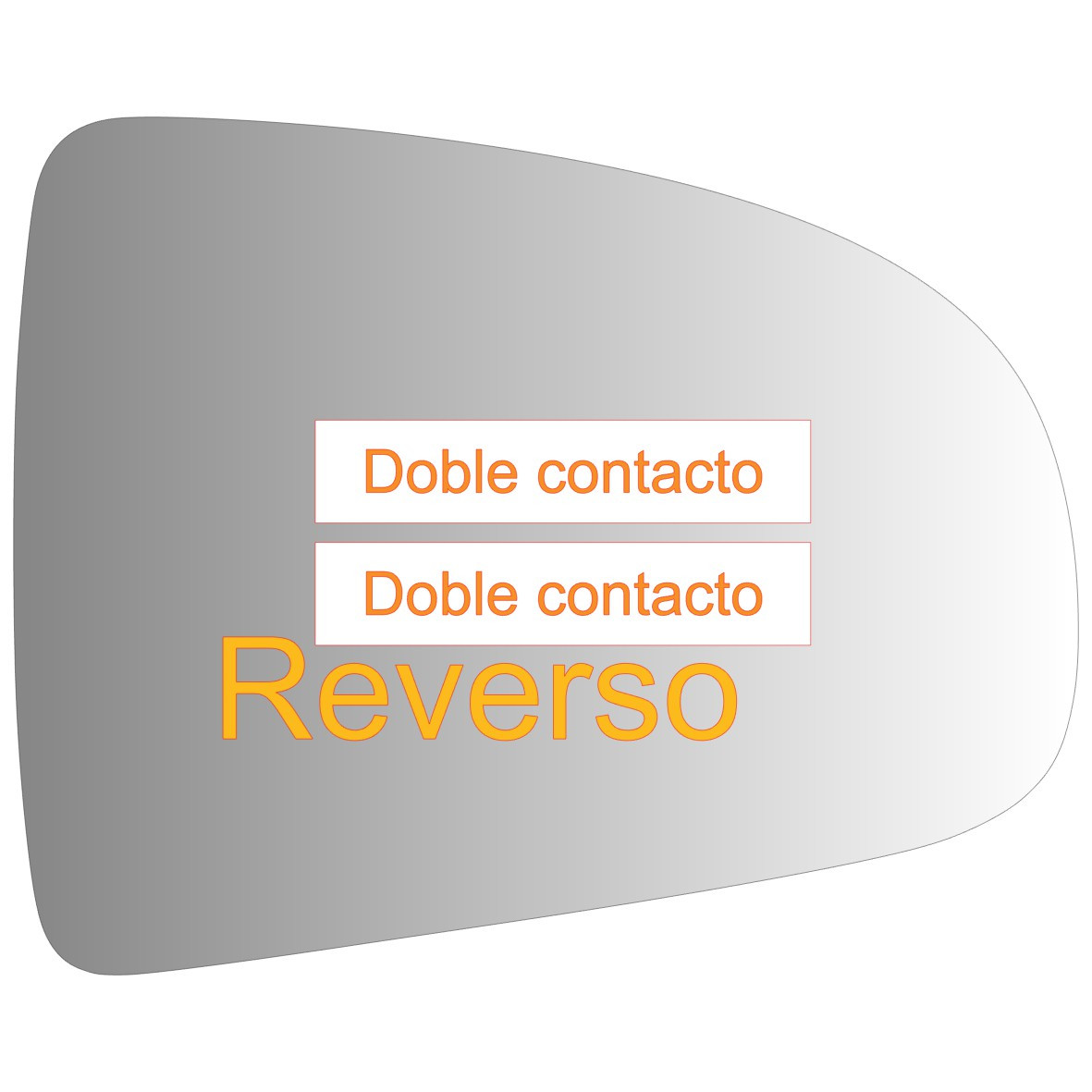 Espejo retrovisor Alternativo Panorámico Baic X25 2015-2022