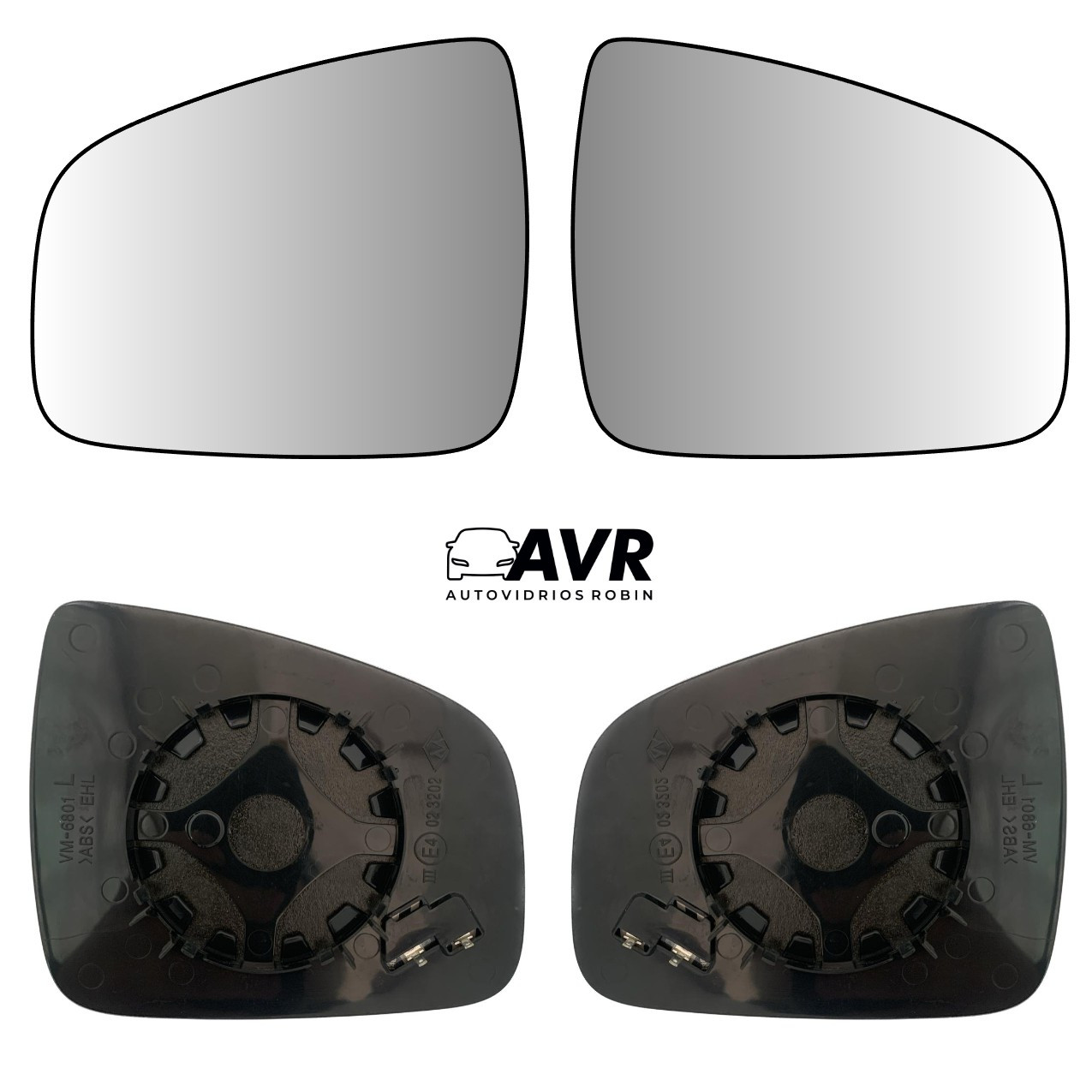 Espejo retrovisor Original Renault Symbol 2007-2010 - AutoVidriosRobin
