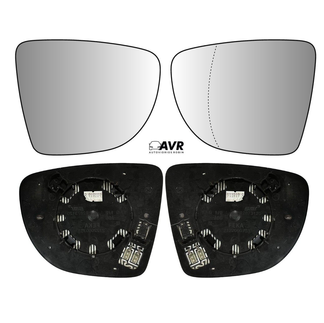 Espejo retrovisor Original Renault Captur 2016-2022 - AutoVidriosRobin