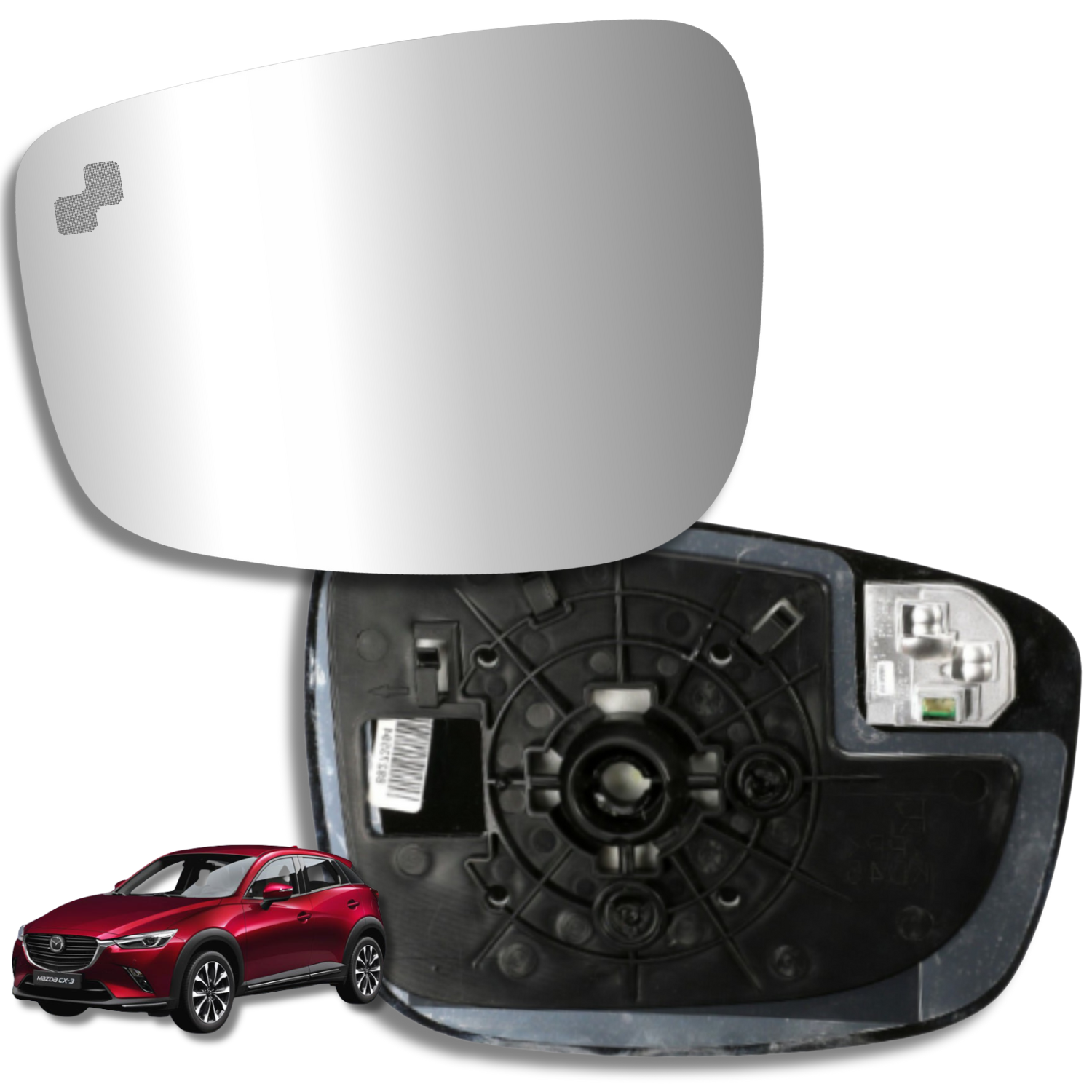 Espejo retrovisor Original Mazda CX3 2015-2020 - AutoVidriosRobin
