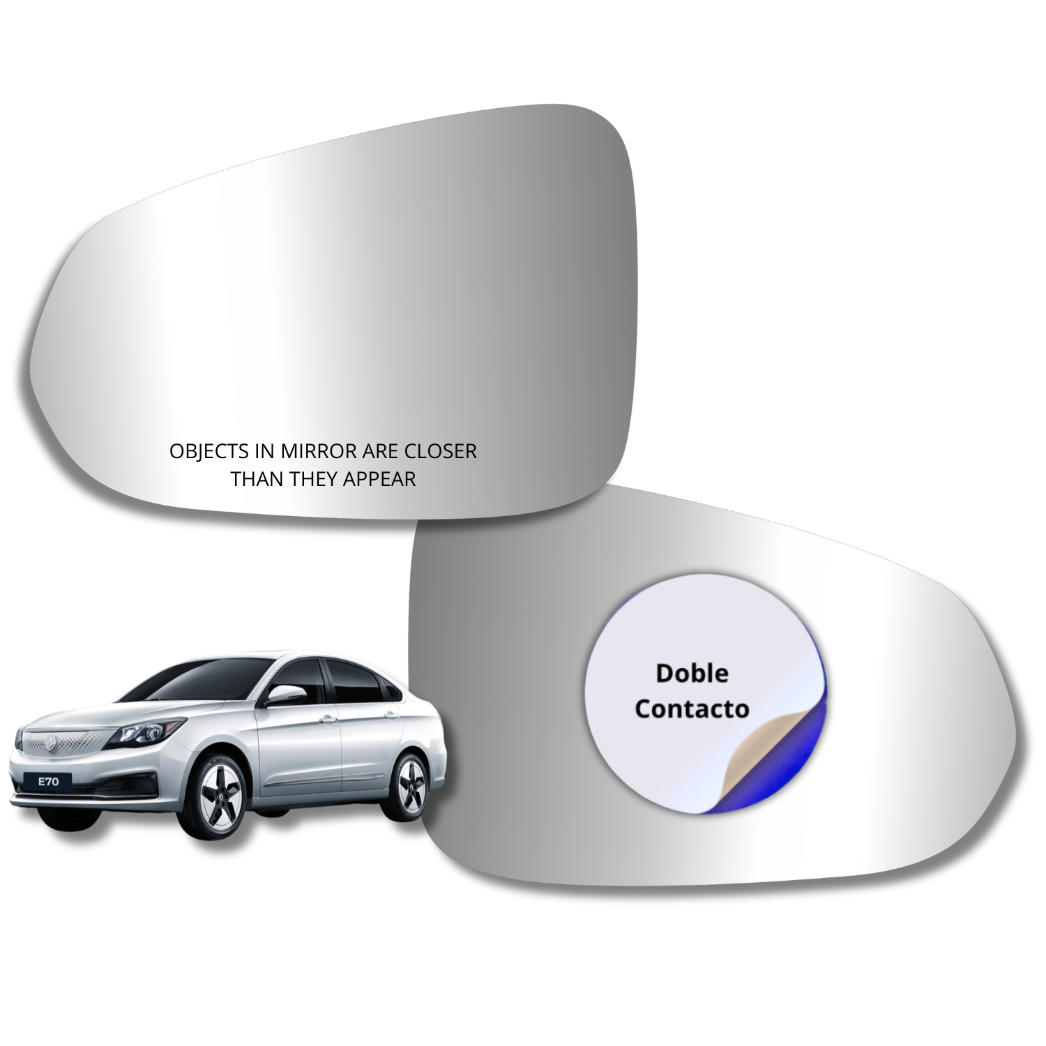 Espejo retrovisor Alternativo Panorámico Dongfeng E70 2024-2027 - AutoVidriosRobin