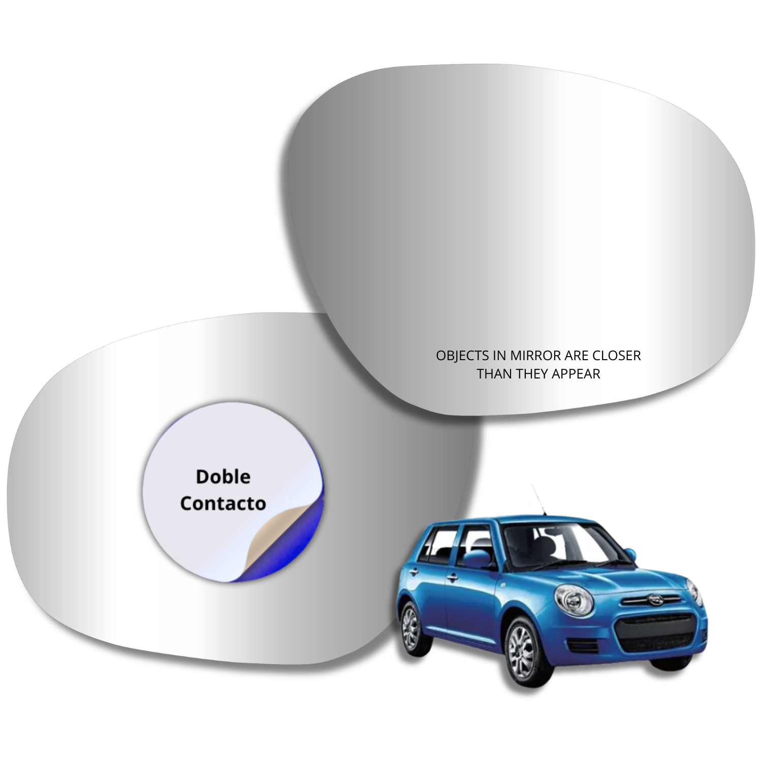 Espejo retrovisor Alternativo Panorámico Lifan 330 2012-2018 - AutoVidriosRobin