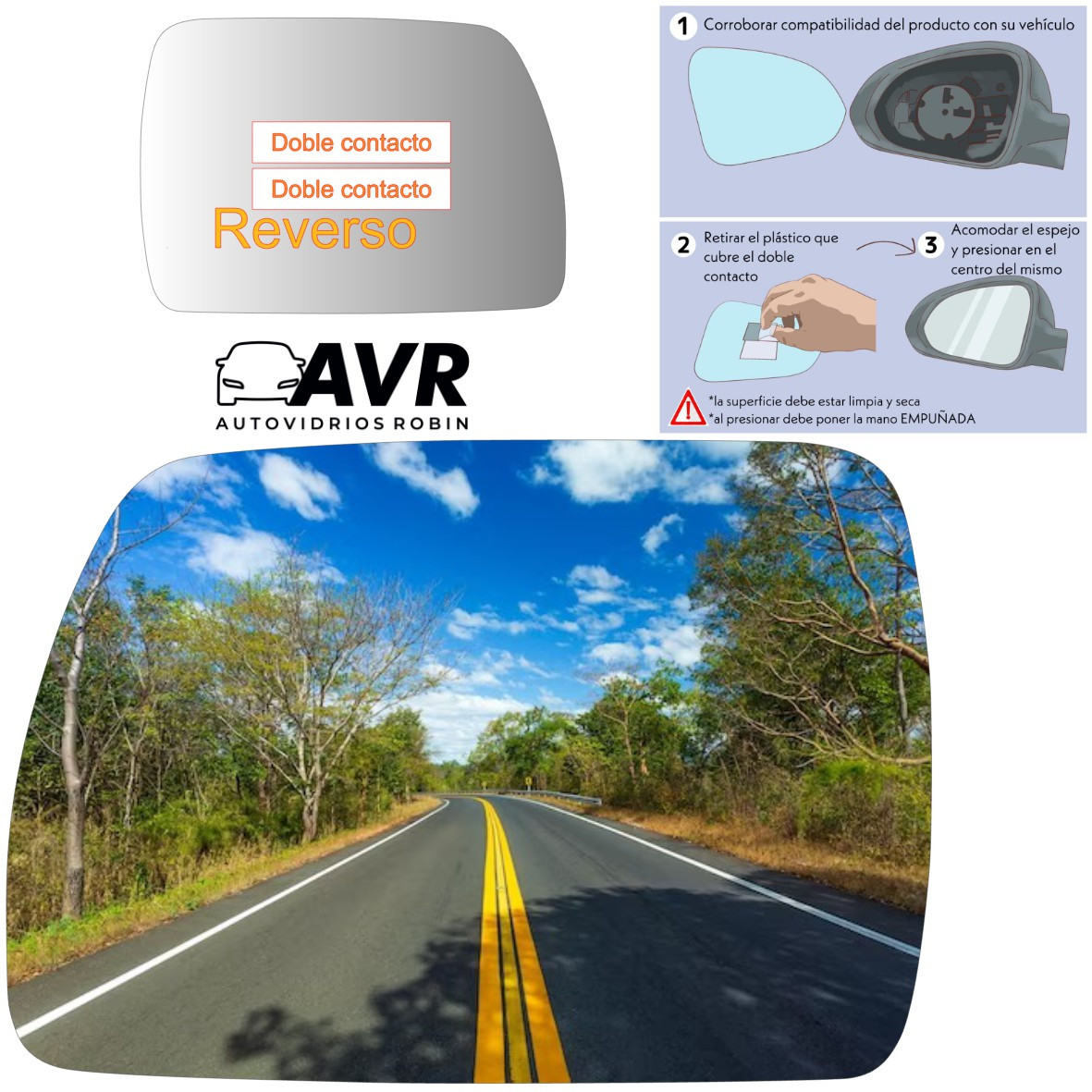 Espejo retrovisor Original BMW X3 2013-2018 - AutoVidriosRobin