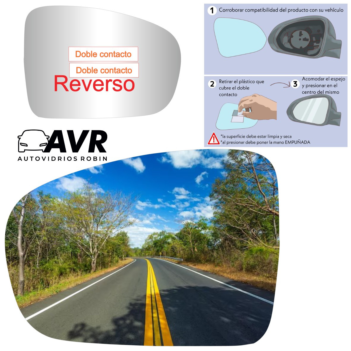 Espejo retrovisor Original Dongfeng AX4 2016-2022