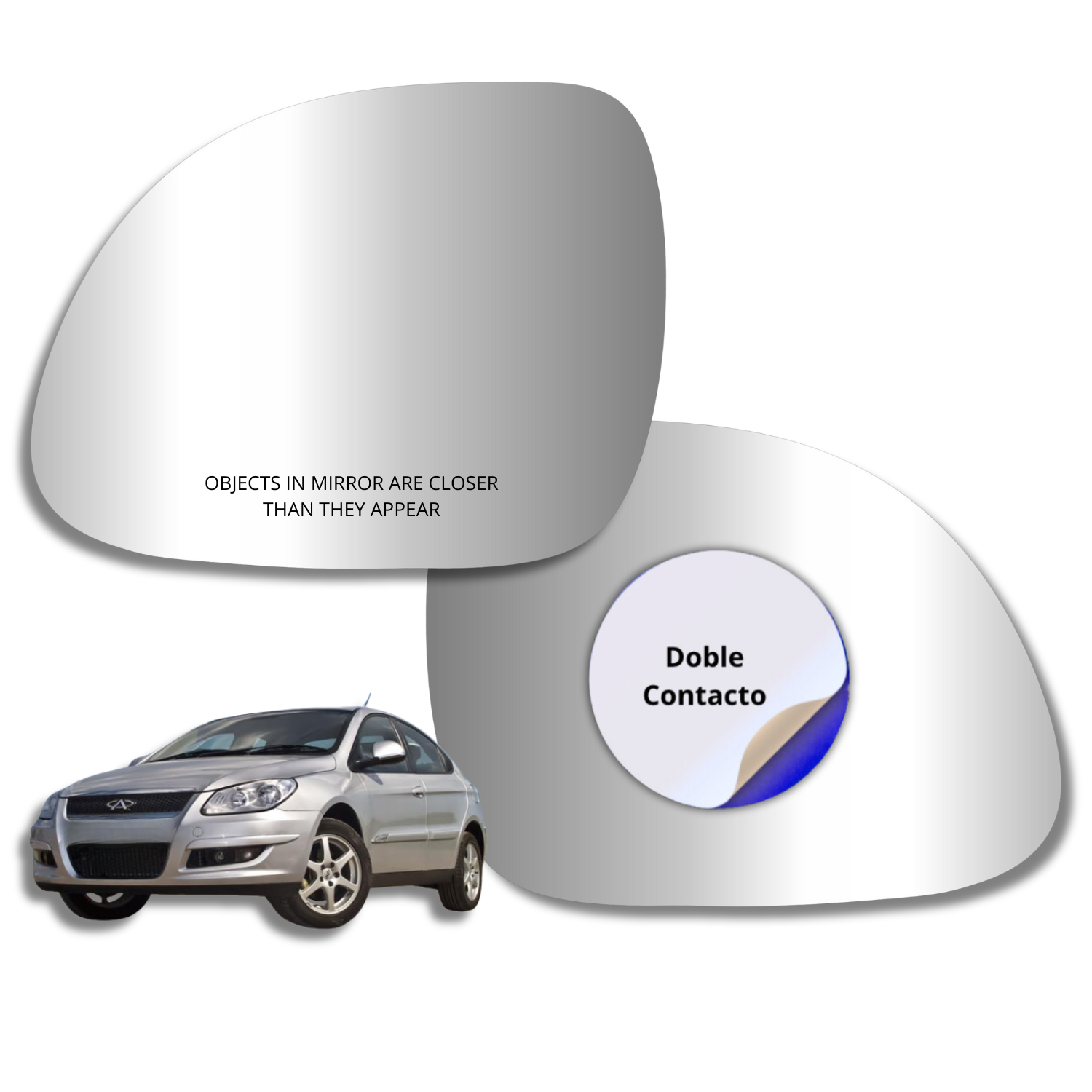 Espejo retrovisor Original Chery Skin 2010-2026 - AutoVidriosRobin
