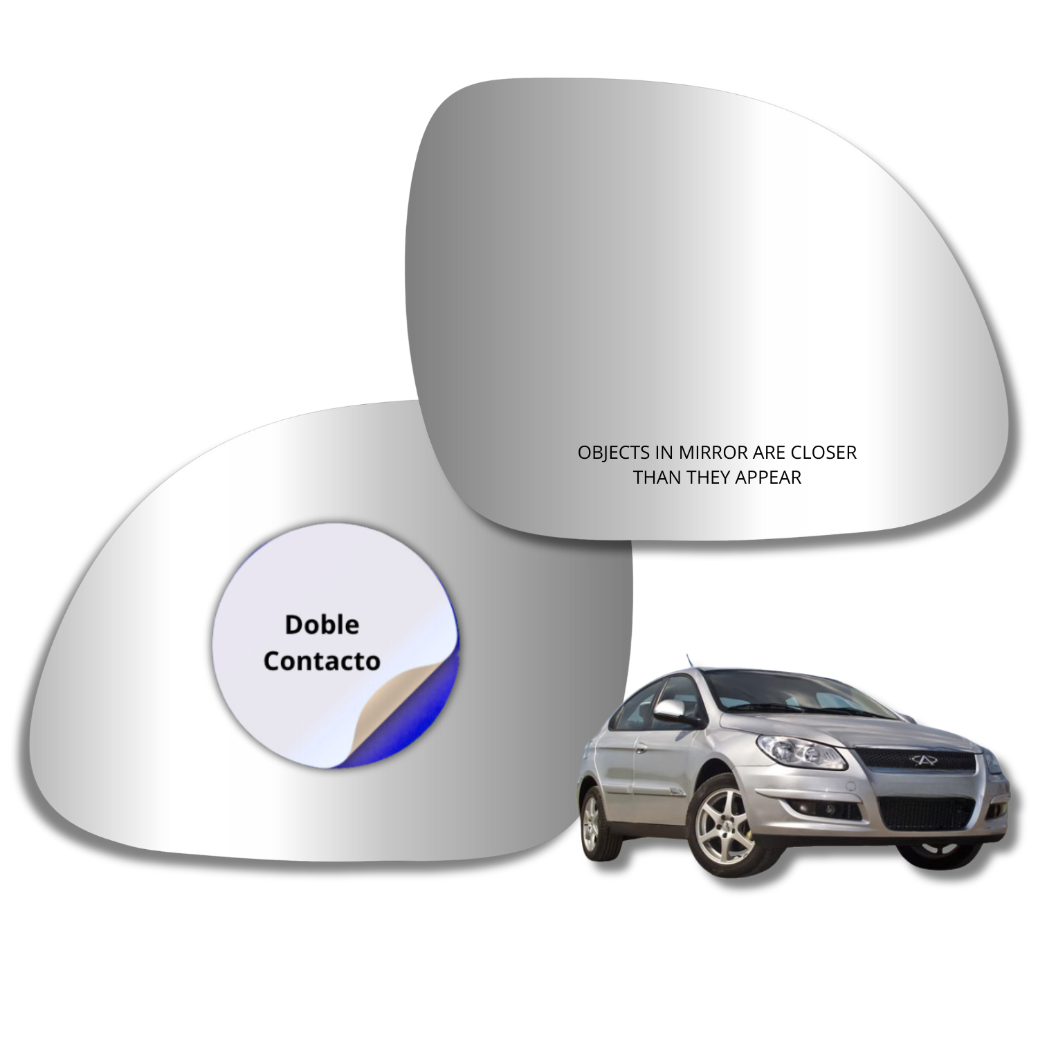 Espejo retrovisor Original Chery Skin 2010-2026 - AutoVidriosRobin