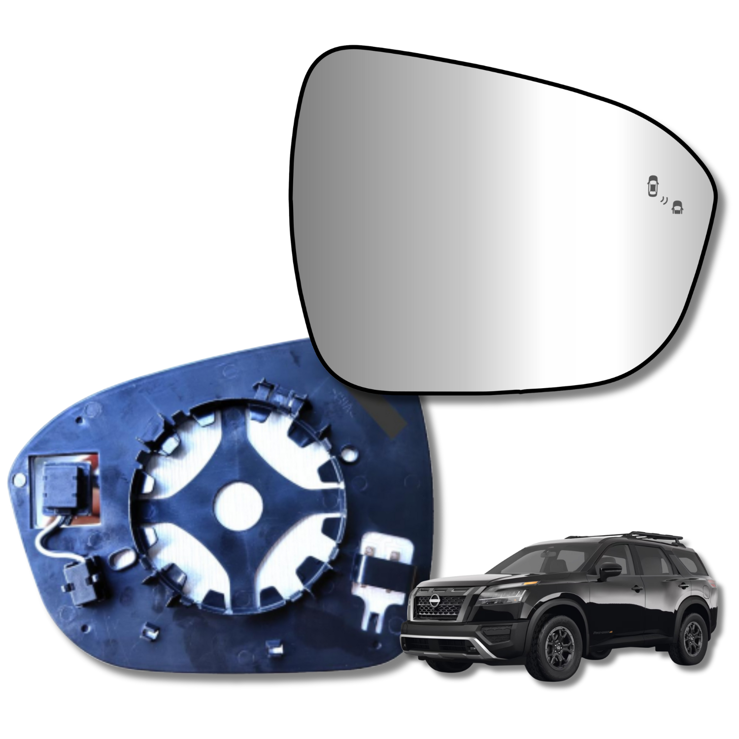 Espejo retrovisor Alternativo Panorámico Nissan Pathfinder 2023-2025 - AutoVidriosRobin