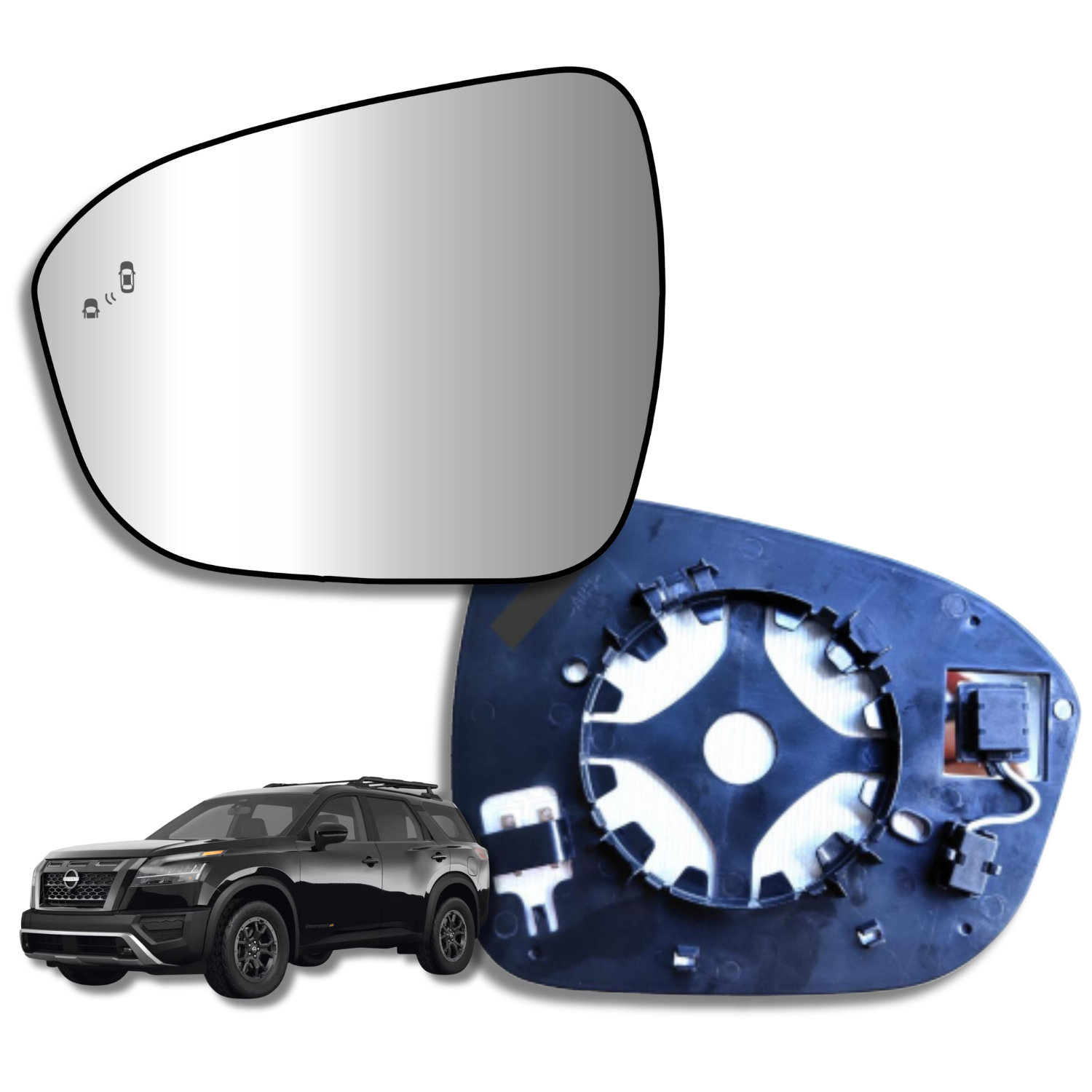 Espejo retrovisor Alternativo Panorámico Nissan Pathfinder 2023-2025 - AutoVidriosRobin