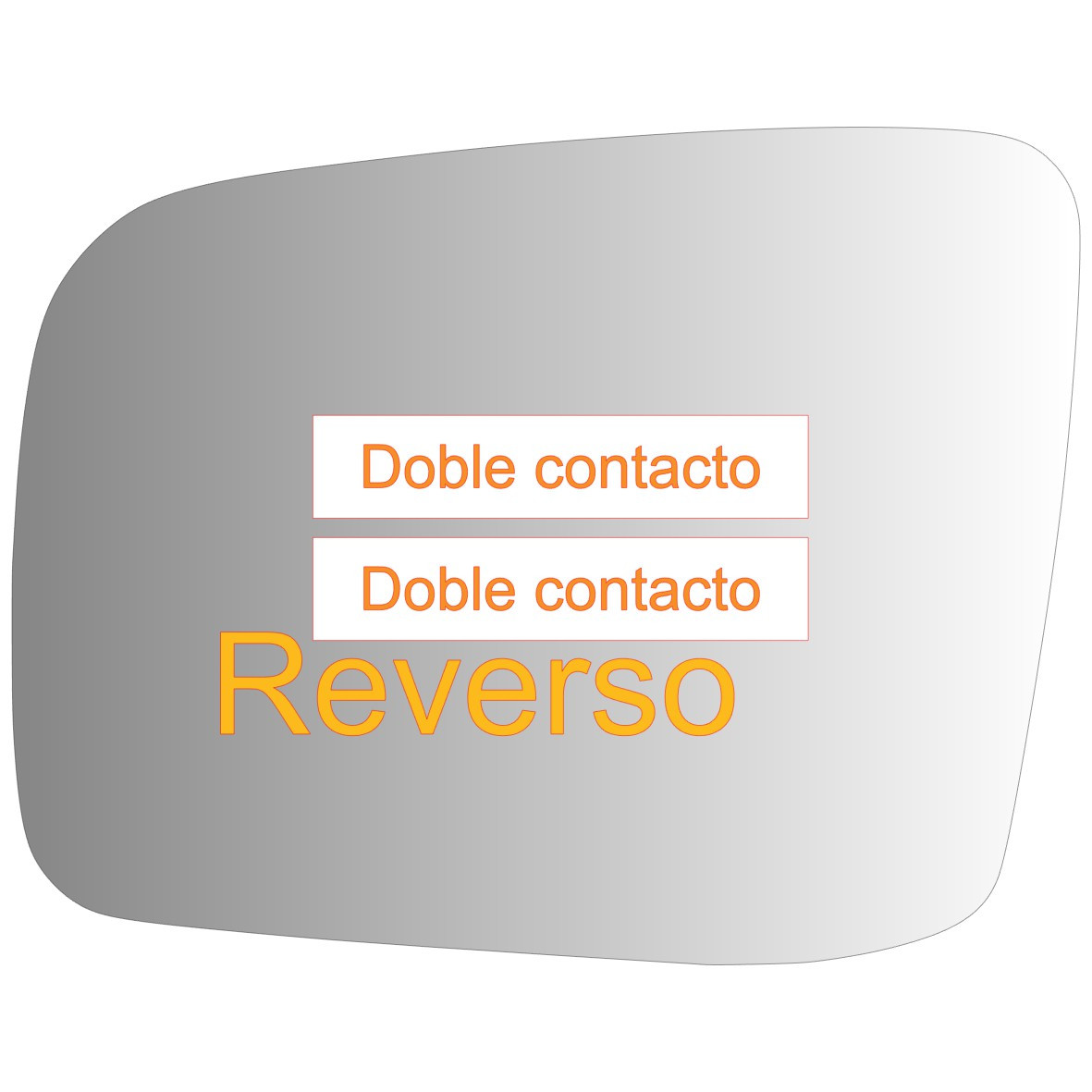 Espejo retrovisor Alternativo Panorámico Nissan Sentra 2007-2012 - AutoVidriosRobin