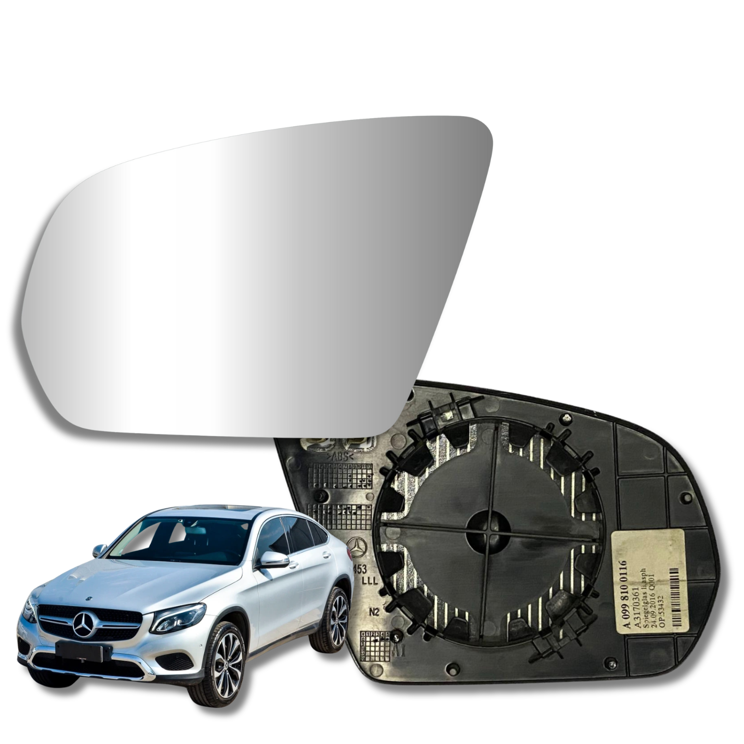 Espejo retrovisor Original Mercedes Benz GLC 250 2016-2022 - AutoVidriosRobin