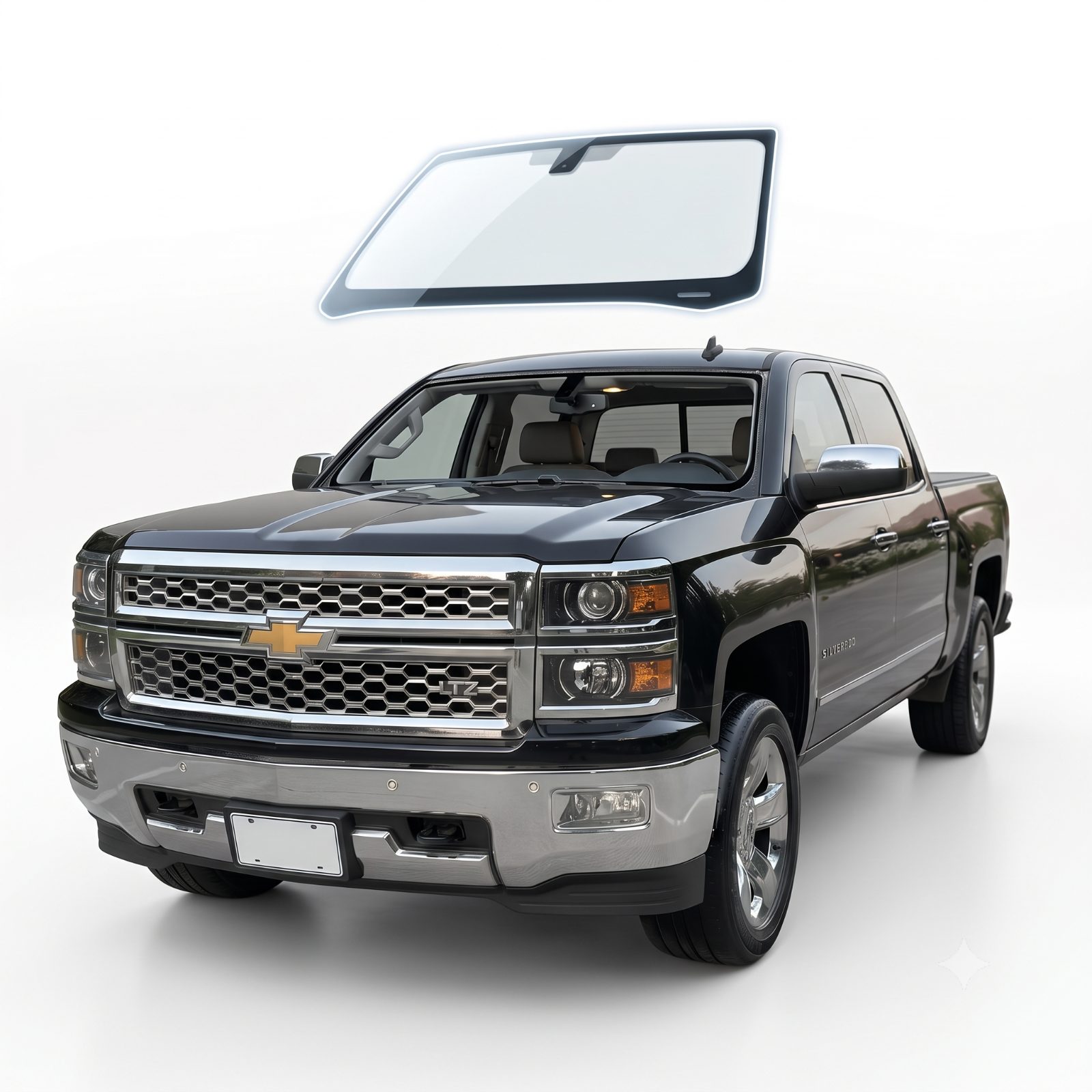 Parabrisas Chevrolet Silverado 2014-2018 - AutoVidriosRobin