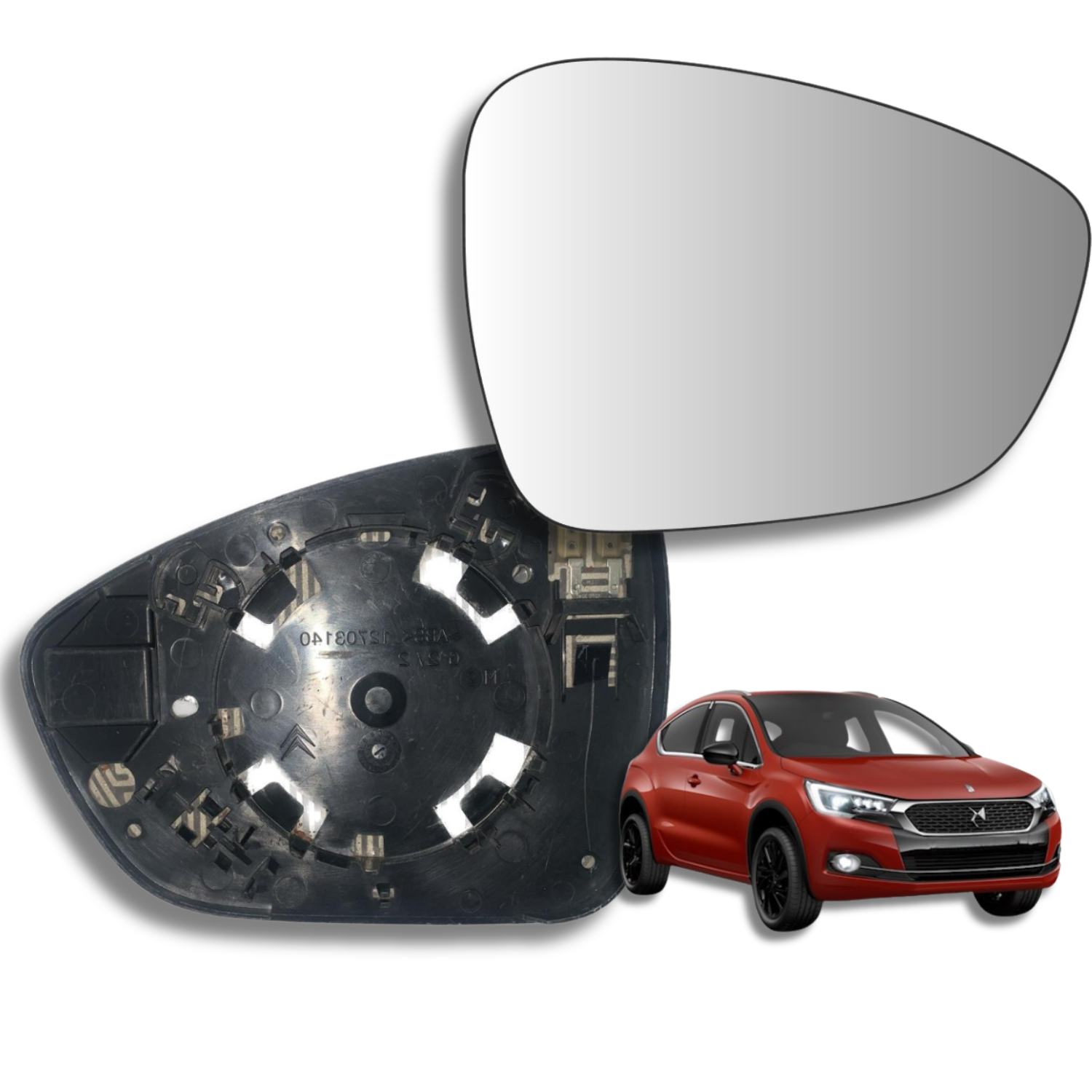 Espejo retrovisor Alternativo Panorámico Citroen C4 2004-2010 - AutoVidriosRobin