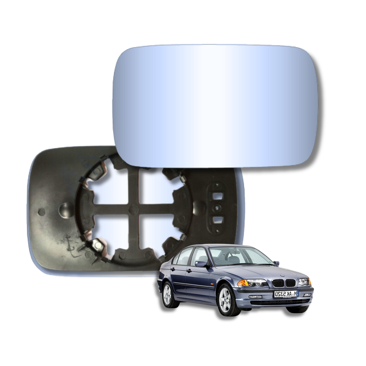 Espejo retrovisor Alternativo Panorámico BMW S3 1982-2005 - AutoVidriosRobin