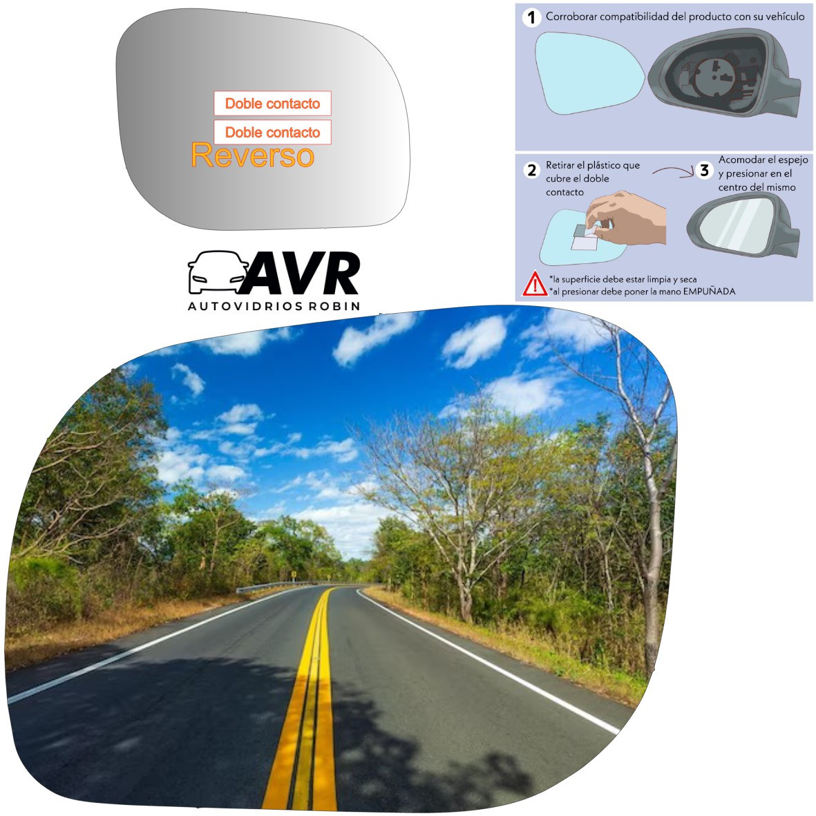 Espejo retrovisor Original Foton Terracota 2012-2018