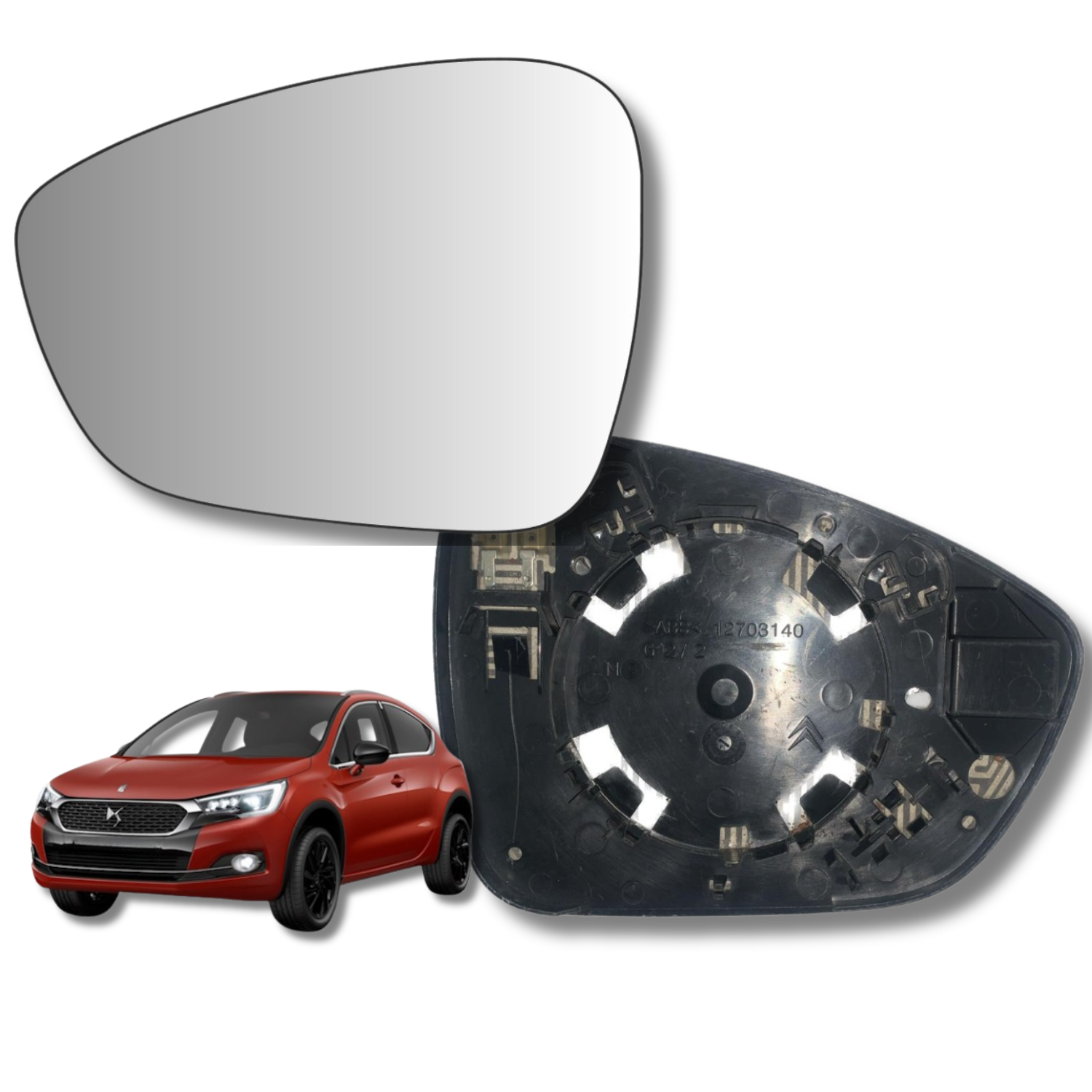 Espejo retrovisor Original Citroen C4 2004-2010 - AutoVidriosRobin
