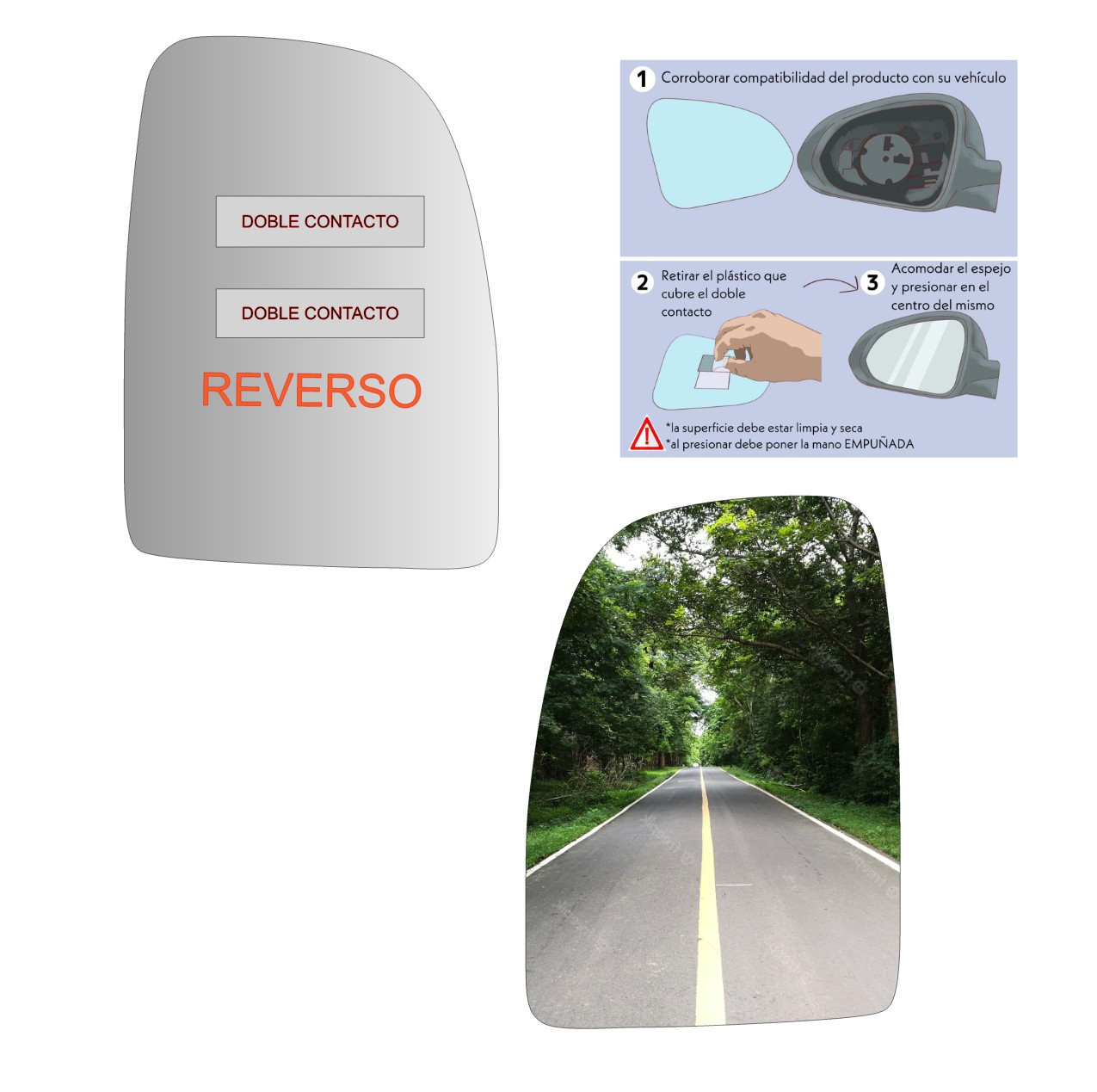 Espejo retrovisor Original Fiat Ducato III 2006-2022 - AutoVidriosRobin