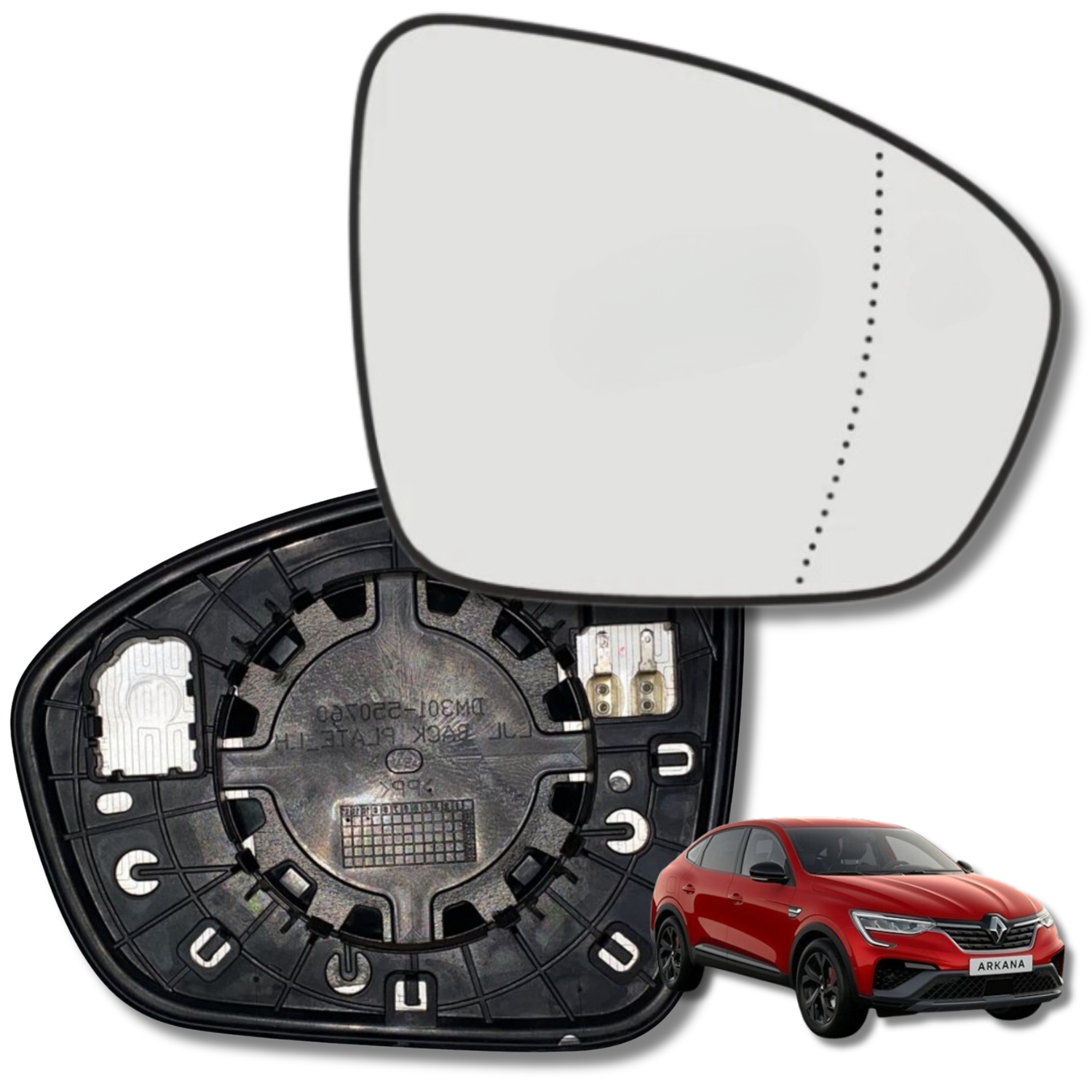 Espejo retrovisor Alternativo Panorámico Renault Arkana 2019-2023