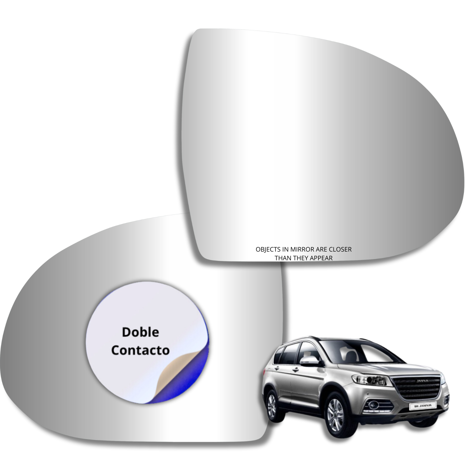 Espejo retrovisor Alternativo Panorámico c/Sensor Haval H6 2016-2020 - AutoVidriosRobin