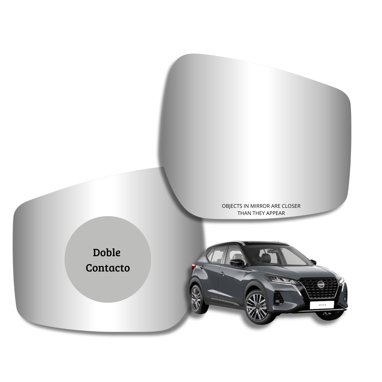 Espejo retrovisor Original Nissan Kicks 2016-2025 - AutoVidriosRobin